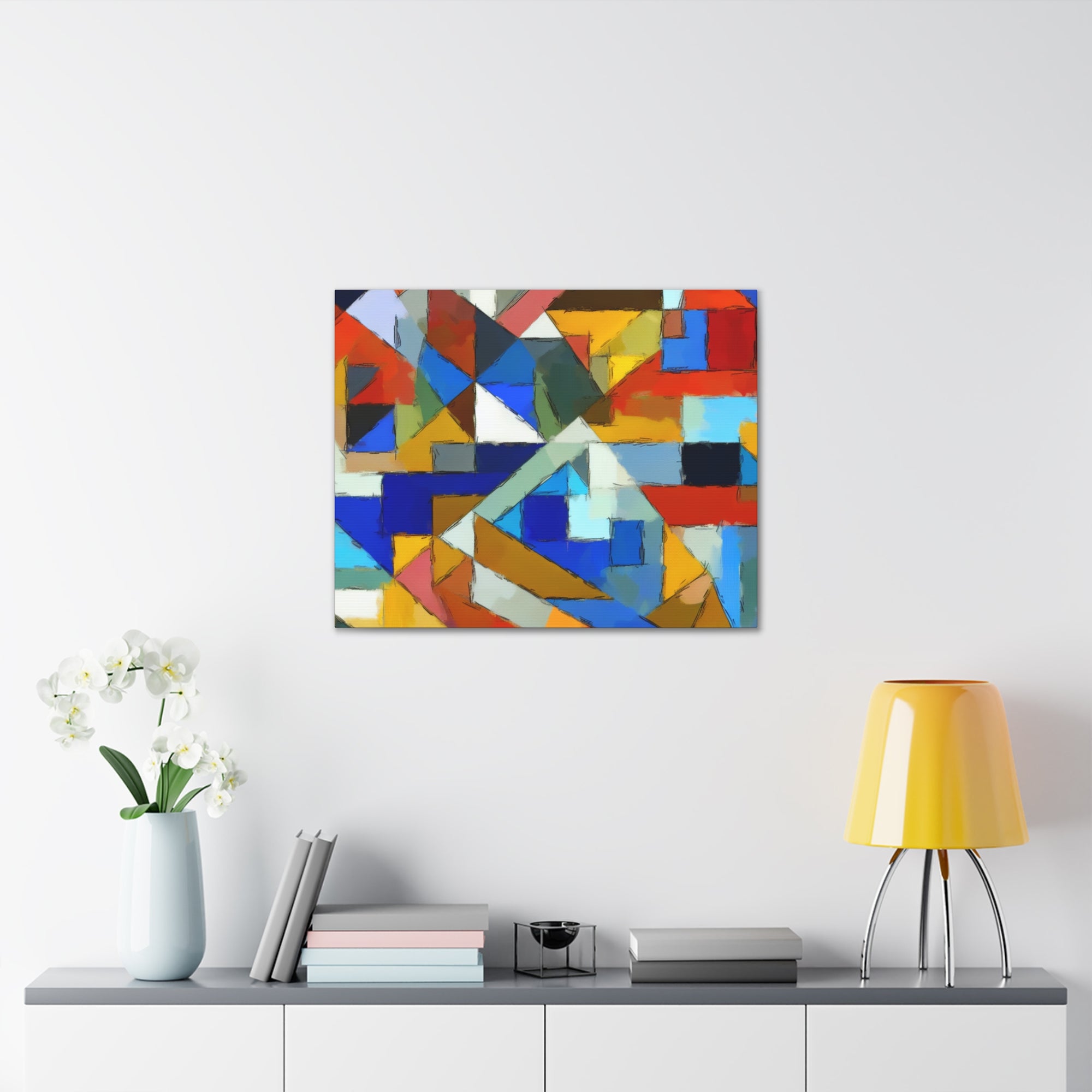 Geometric Pulse and Color | Canvas