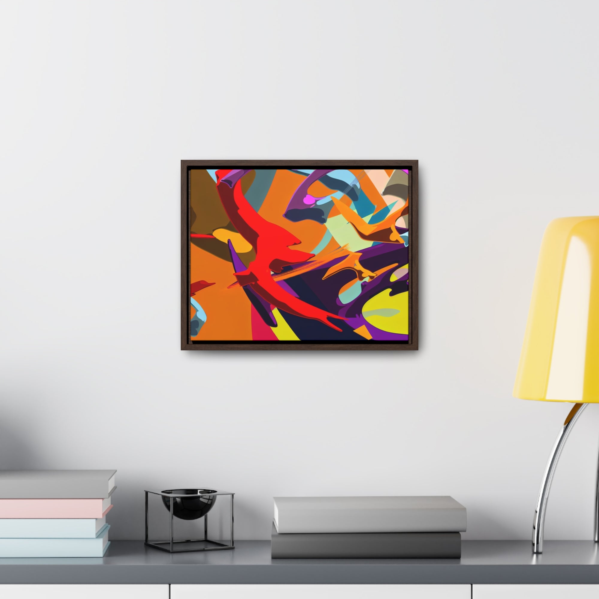 Elysium Dreams and Colors | Framed Canvas