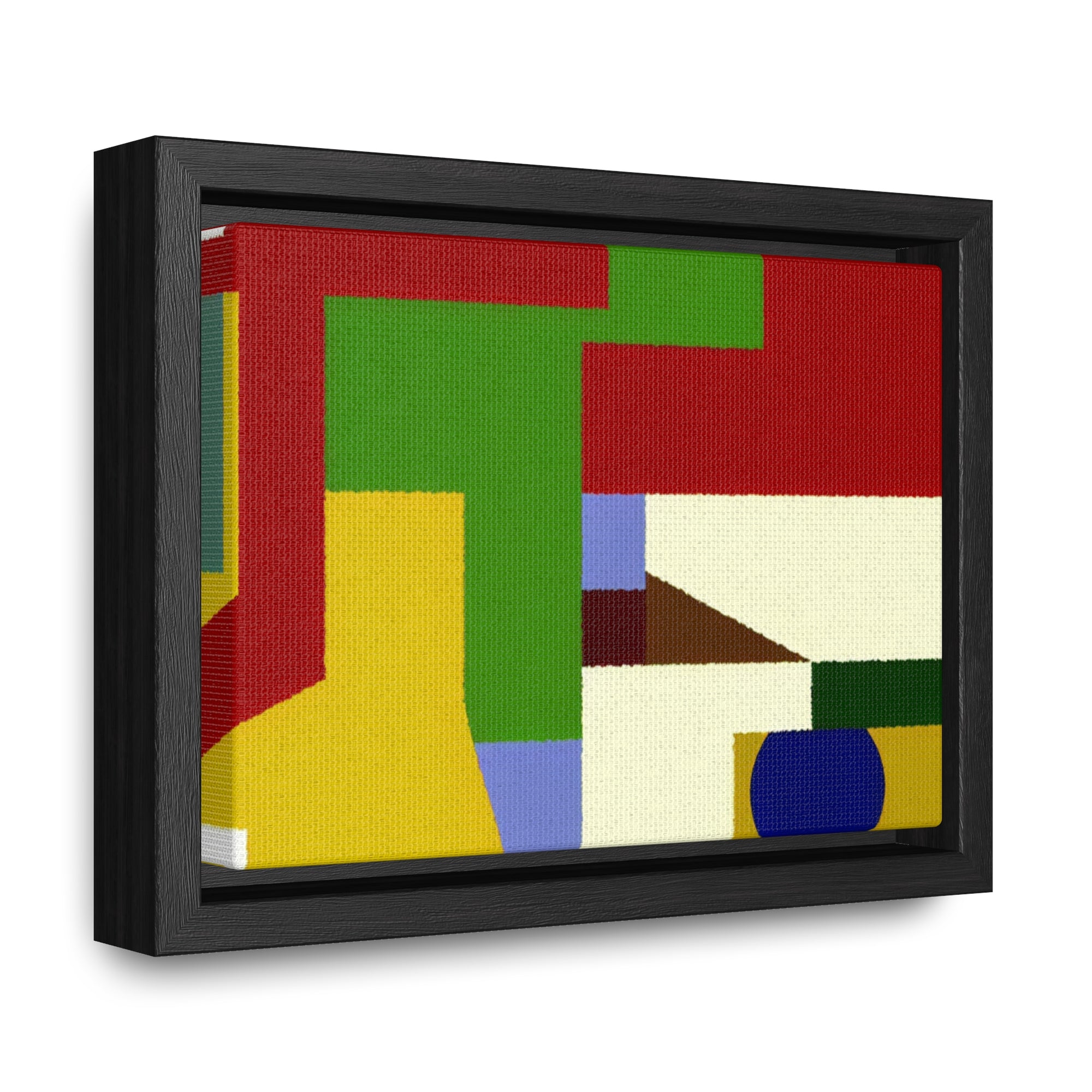 Geometric Harmony Unleashed | Framed Canvas