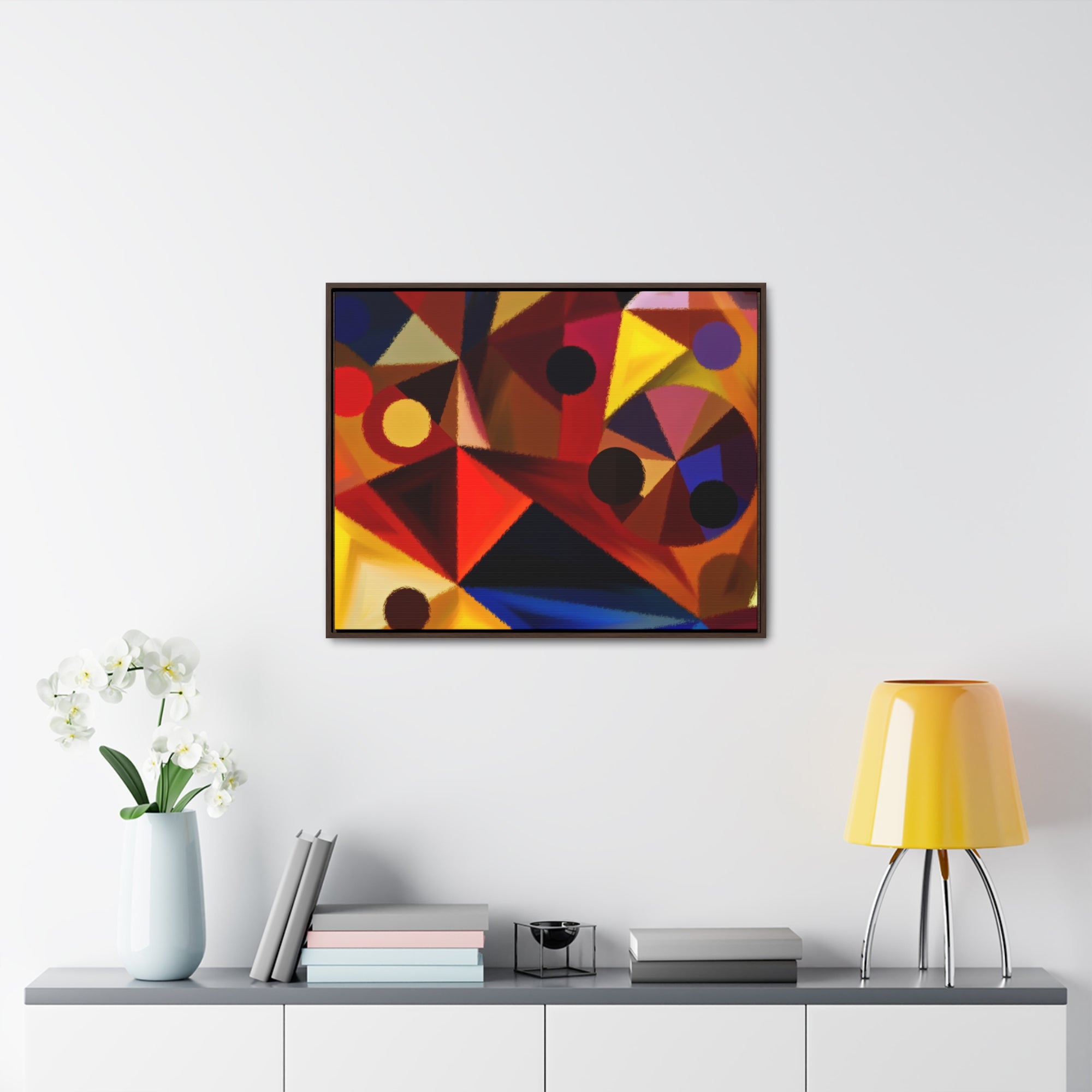 Kaleidoscope of Structure | Framed Canvas