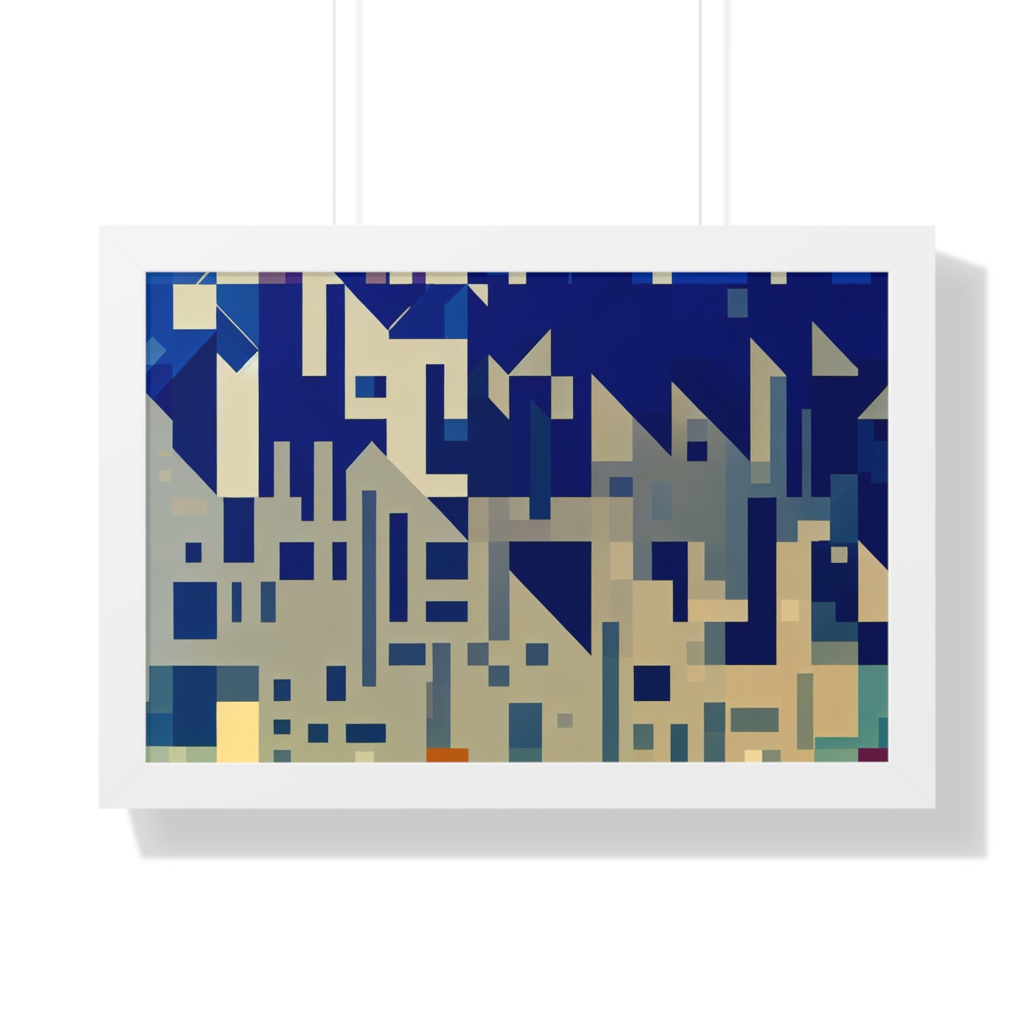 Urban Echoes and Silhouettes | Framed Print