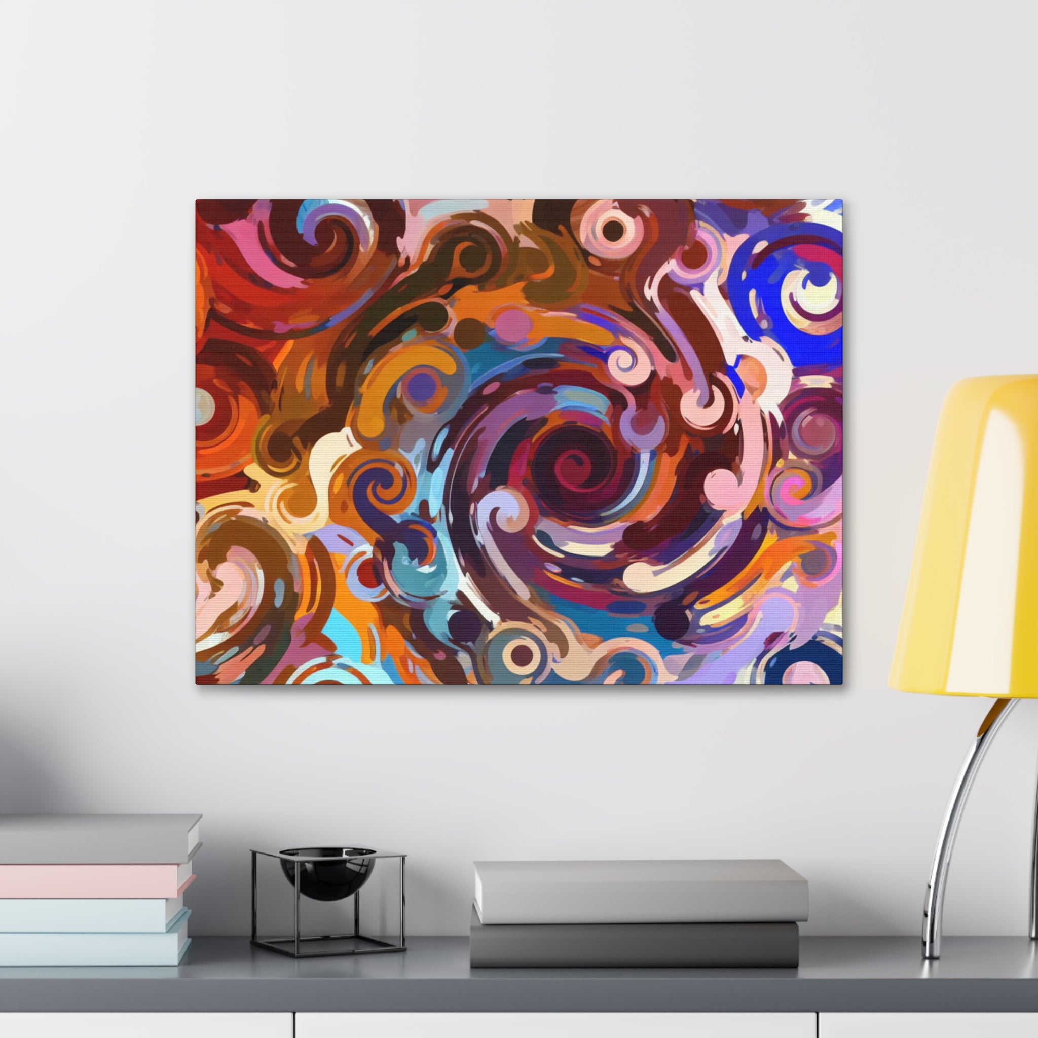 Elysian Whirls and Splashes | Canvas