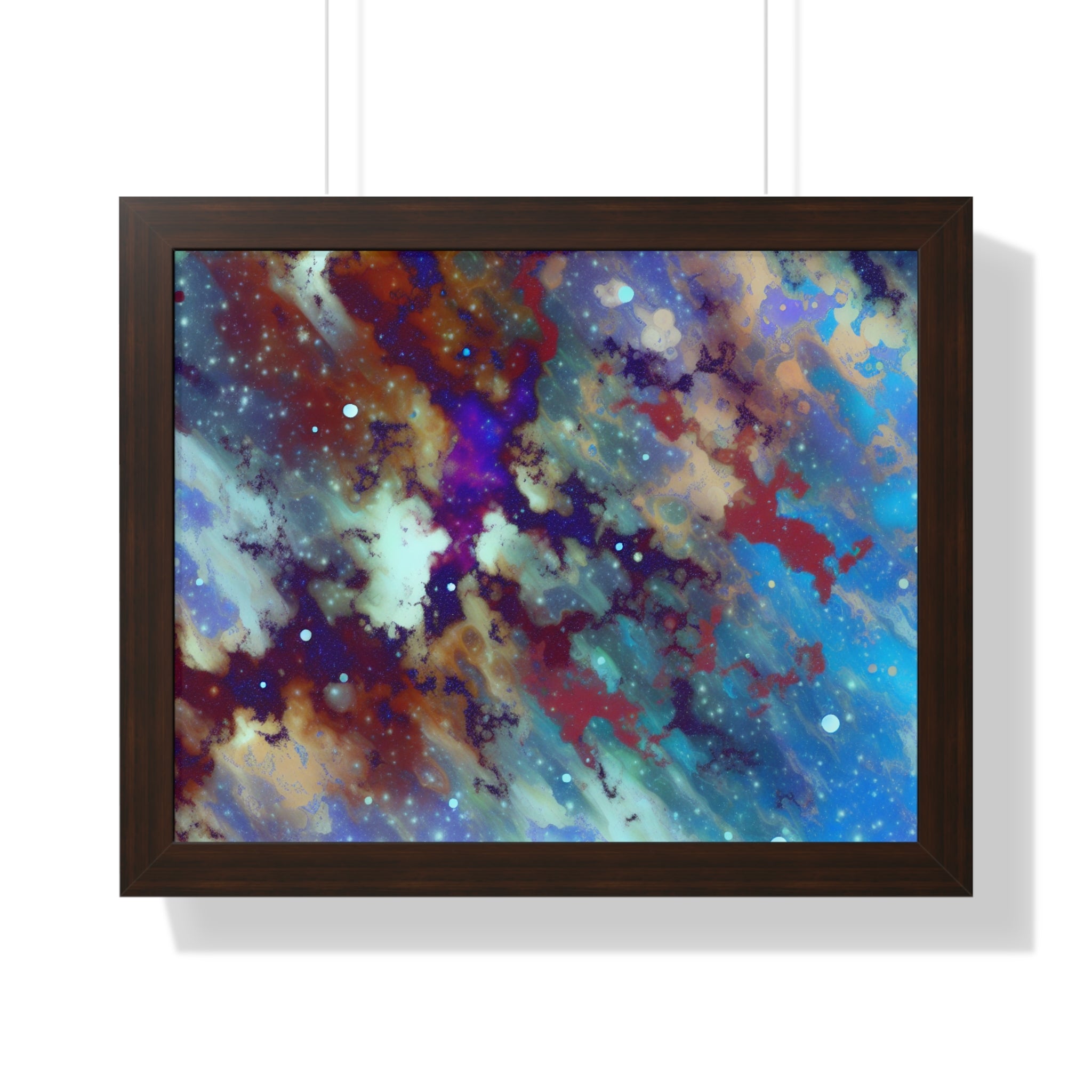 Stellar Whispers and Cosmic Dreams | Framed Print