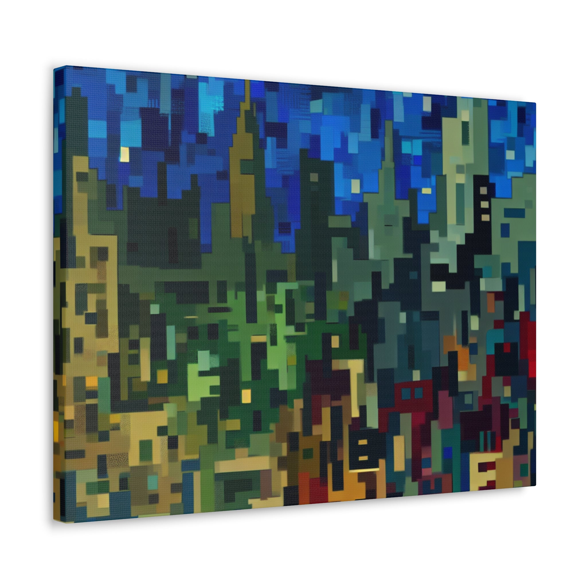 Metalline Urban Reverie | Canvas