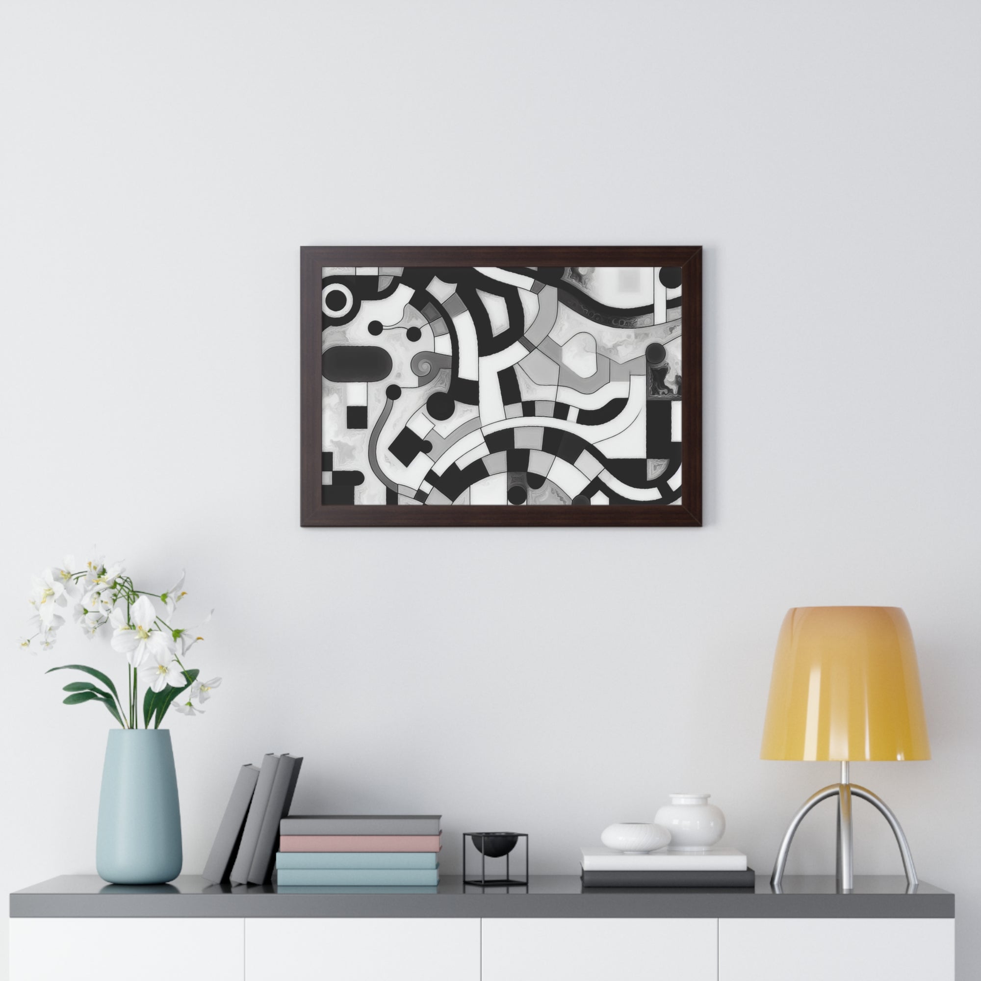 Rhythm of Shadows | Framed Print