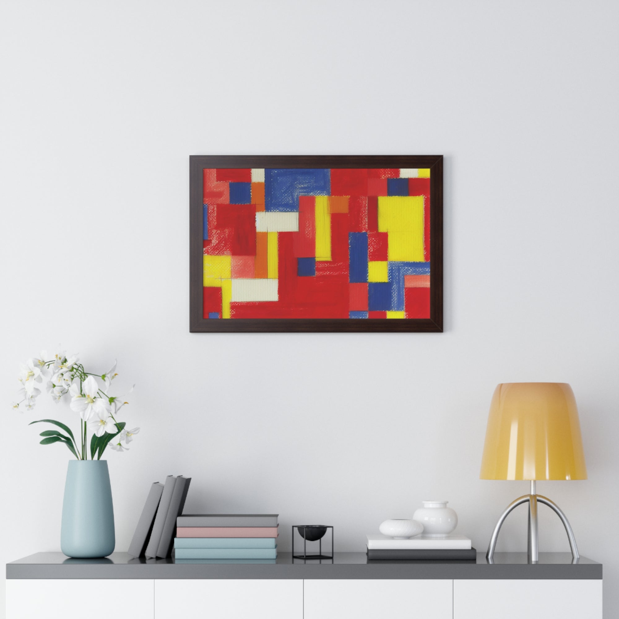 Vibrant Rhythmic Harmony | Framed Print