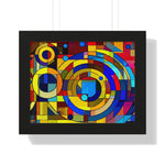 Dynamic Chaos and Harmony | Framed Print