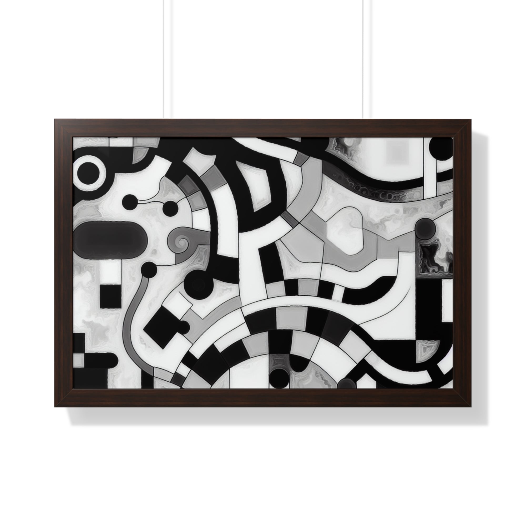 Rhythm of Shadows | Framed Print