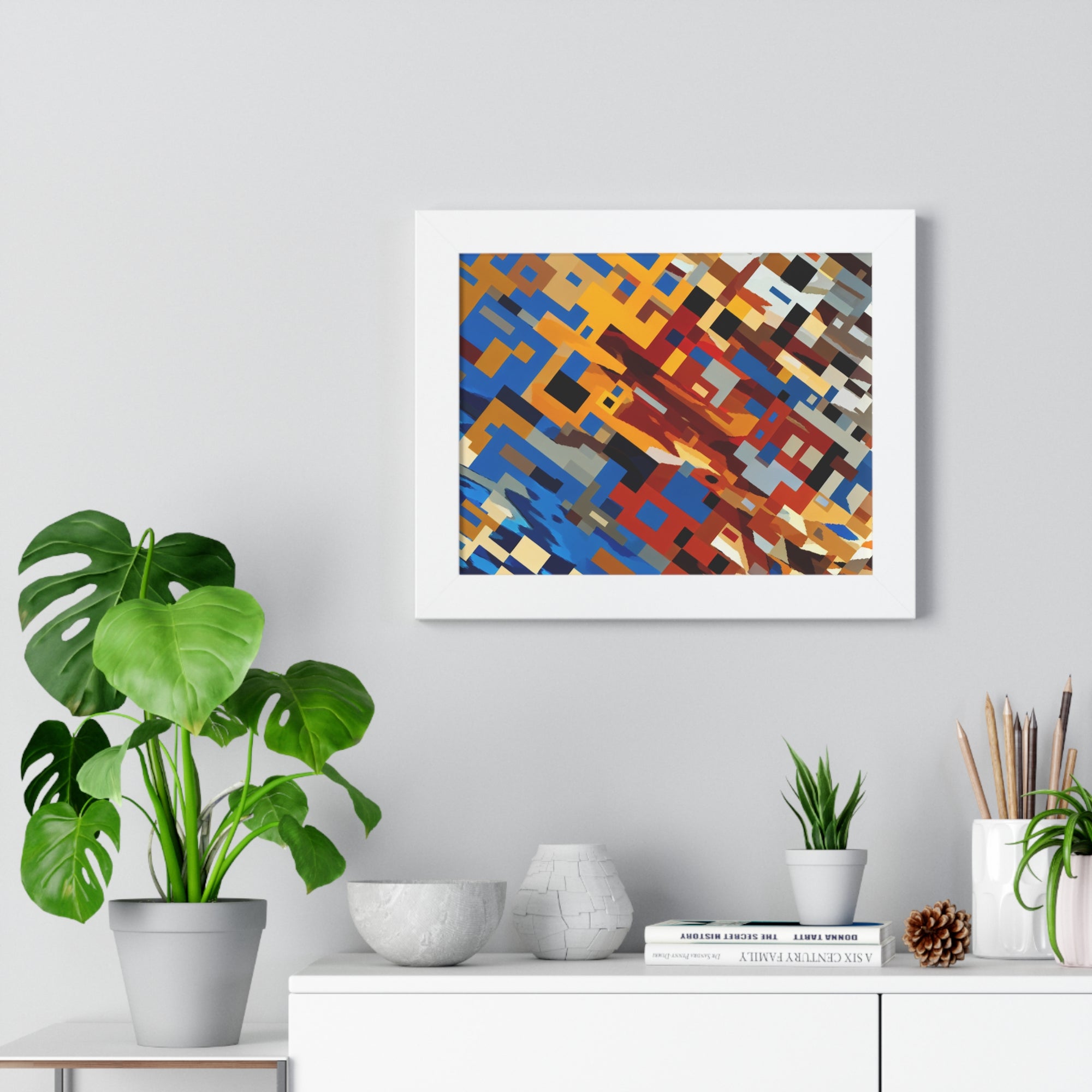 Urban Pulse and Shadows | Framed Print