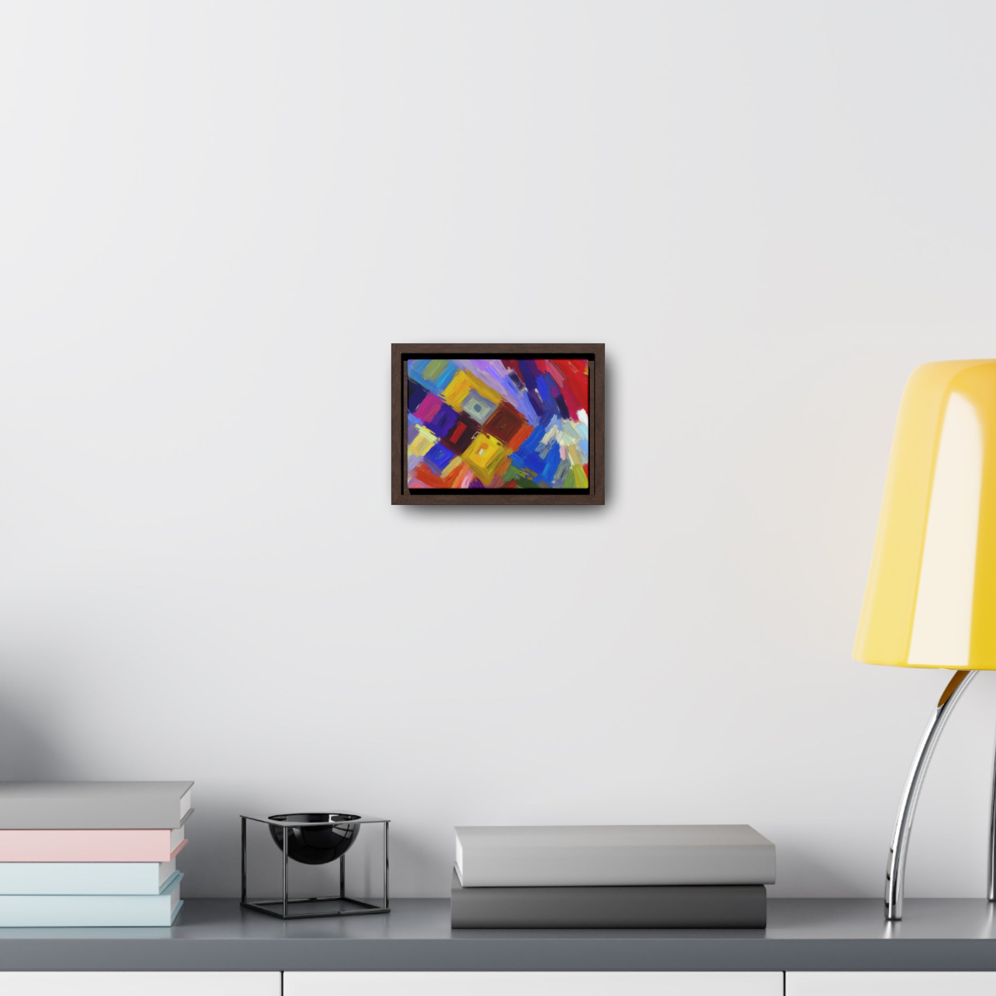 Chromatic Serenade | Framed Canvas