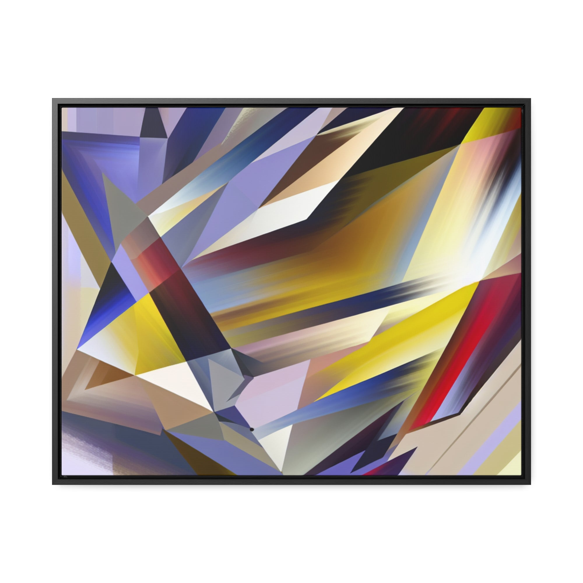 Velocity and Color Harmony | Framed Canvas