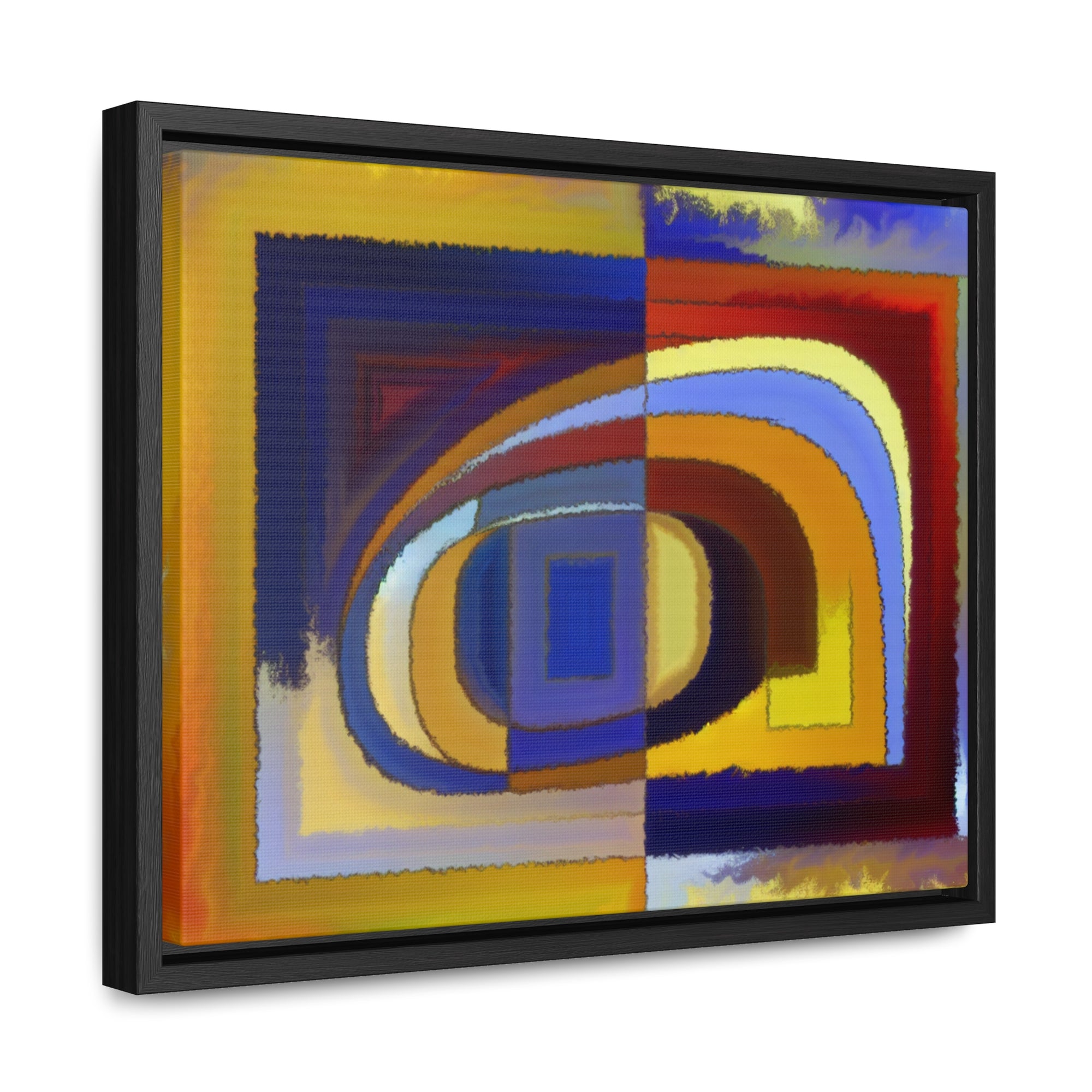 Chromatic Whispers and Dreams | Framed Canvas