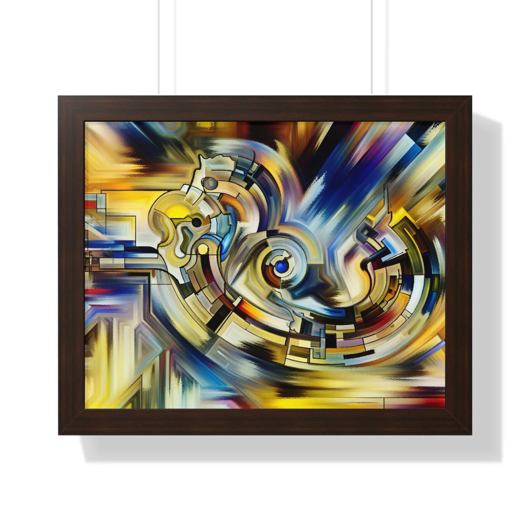 Kinetic Symphony of Chaos | Framed Print