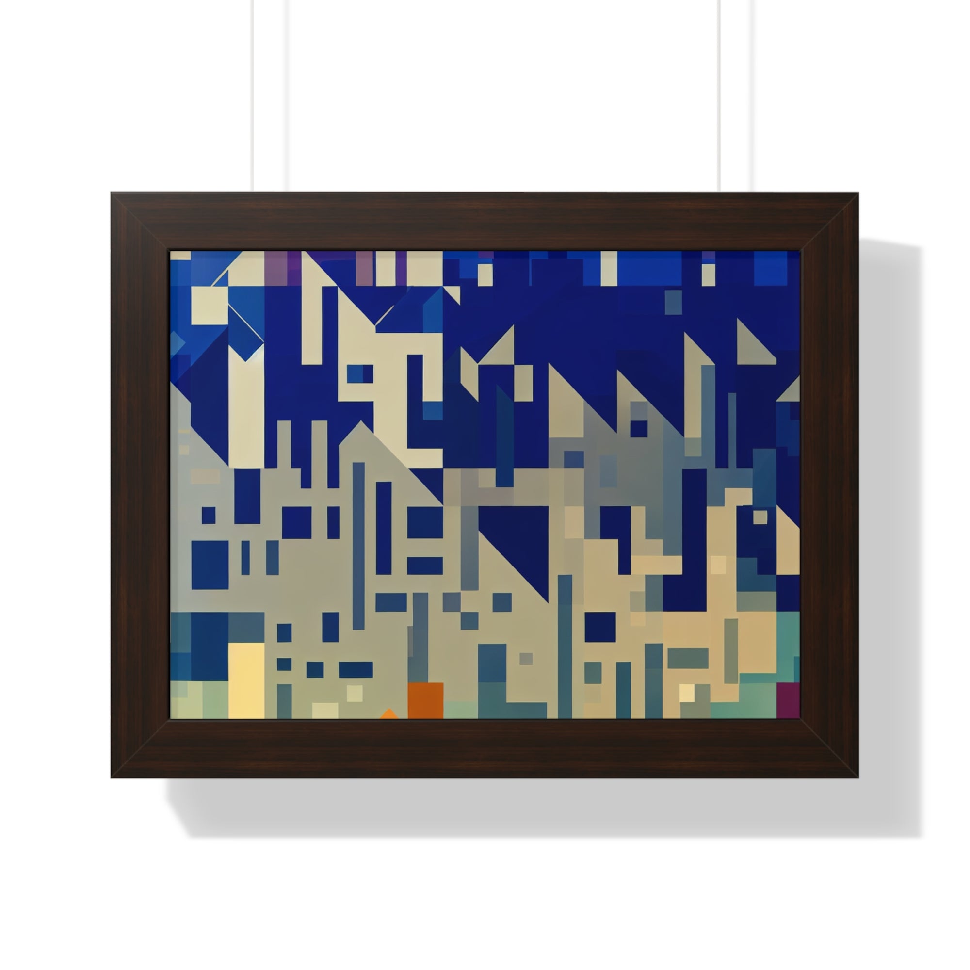 Urban Echoes and Silhouettes | Framed Print