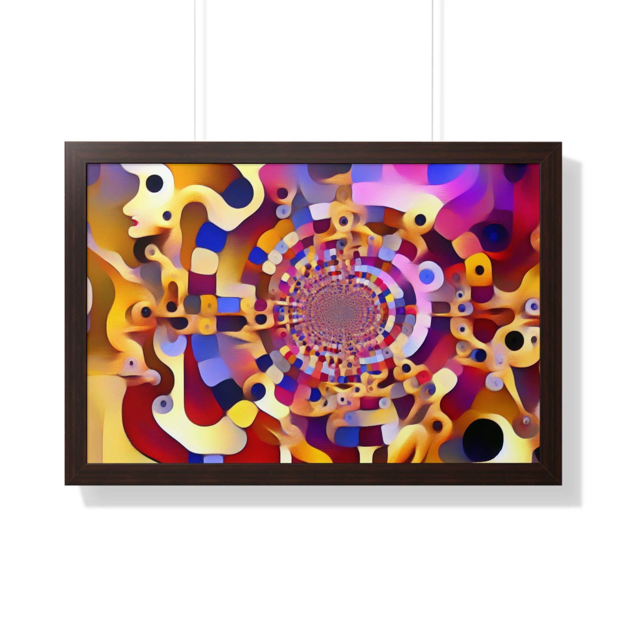 Whispers of Color Dreams | Framed Print