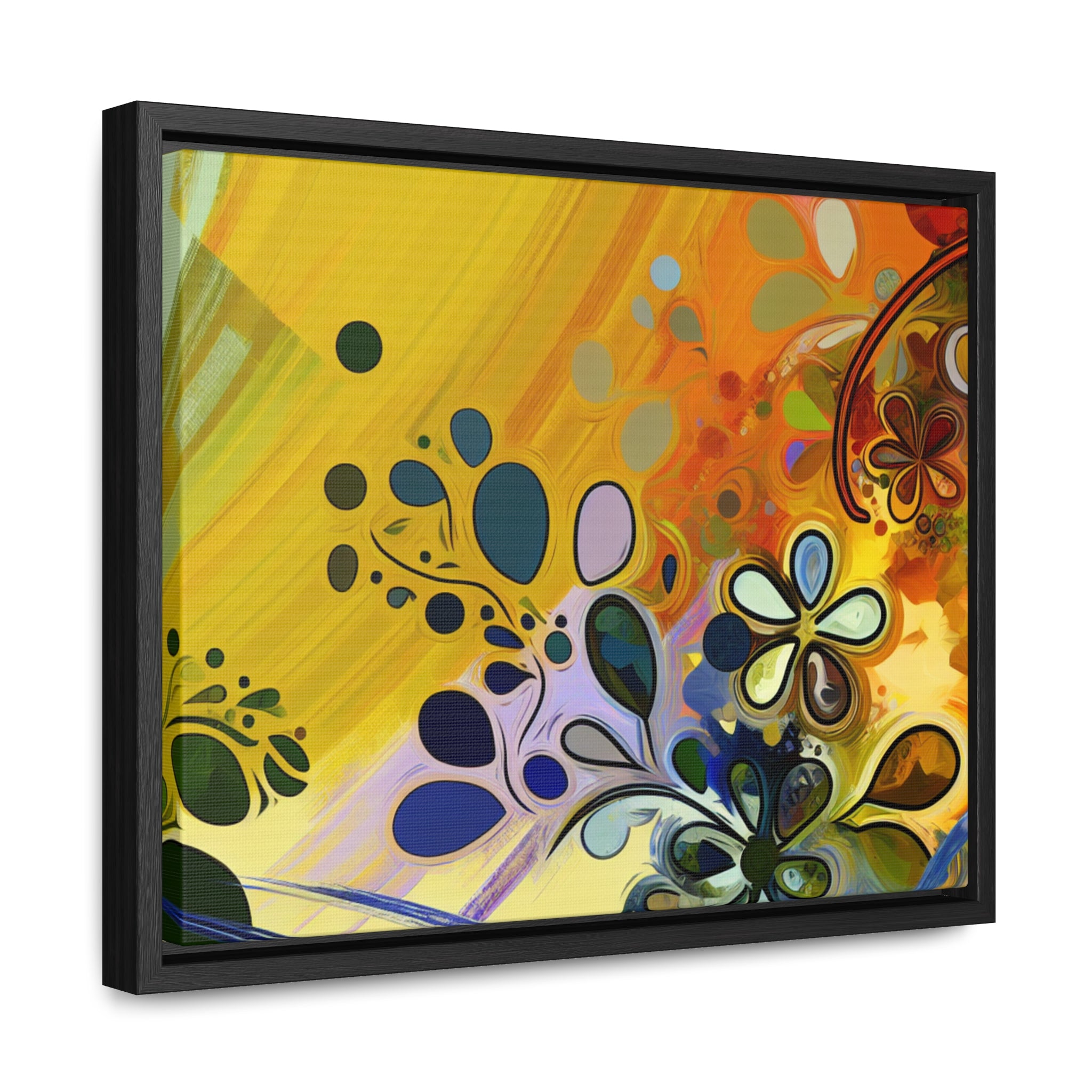 Whimsy in Bloom | Framed Canvas