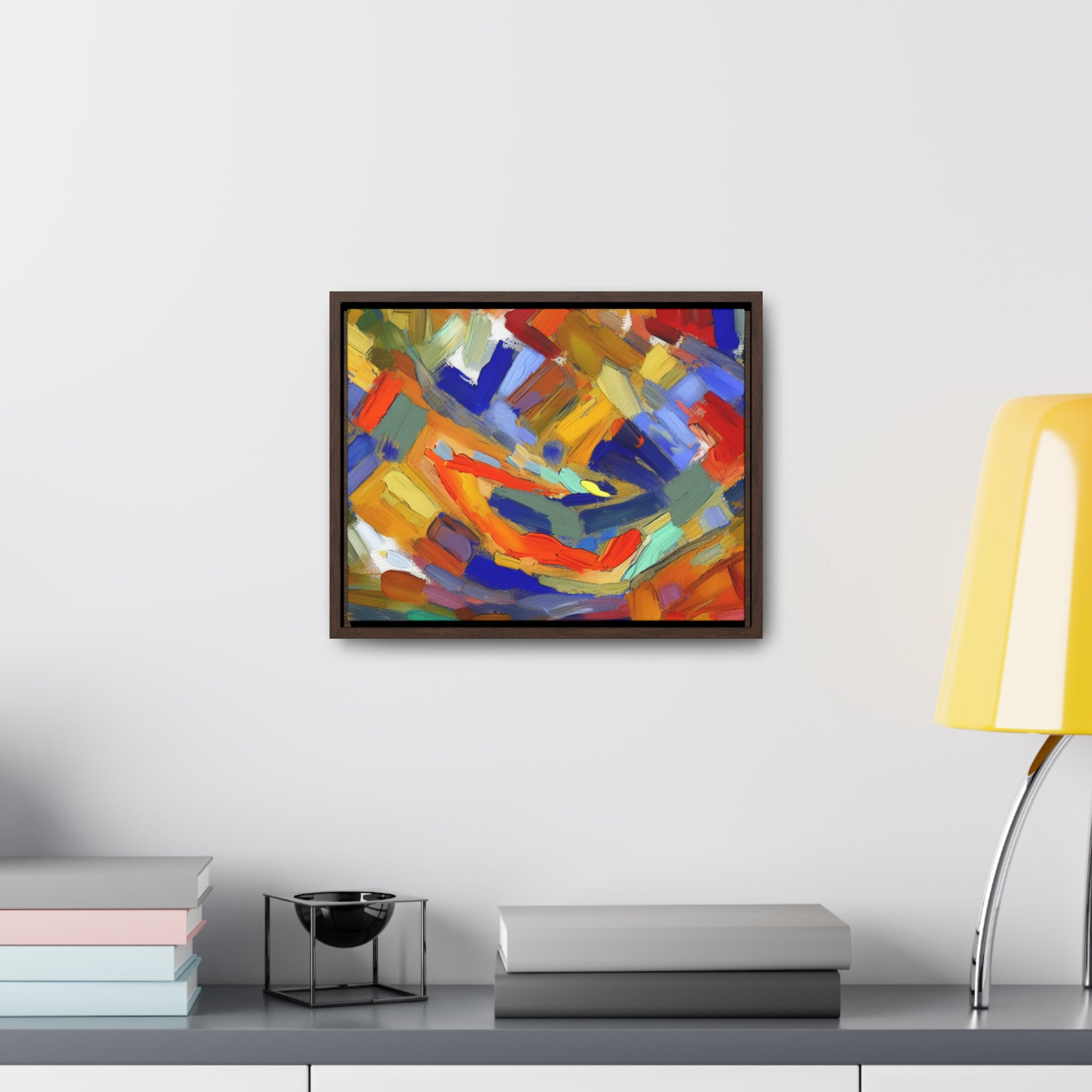 Kaleidoscopic Whirlwind | Framed Canvas