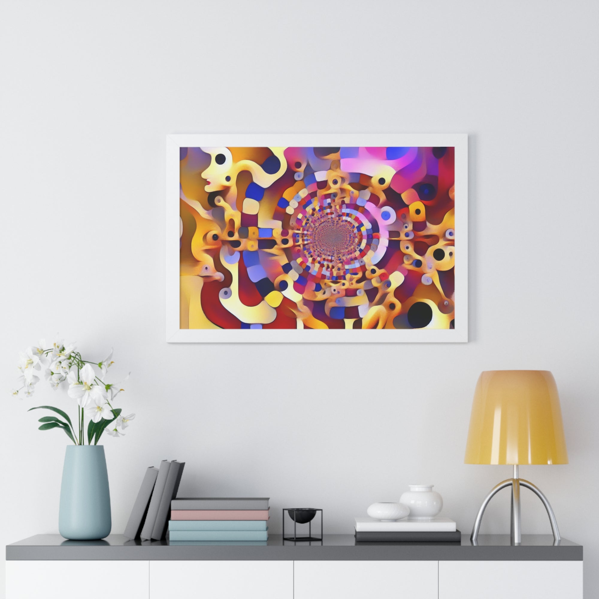 Whispers of Color Dreams | Framed Print