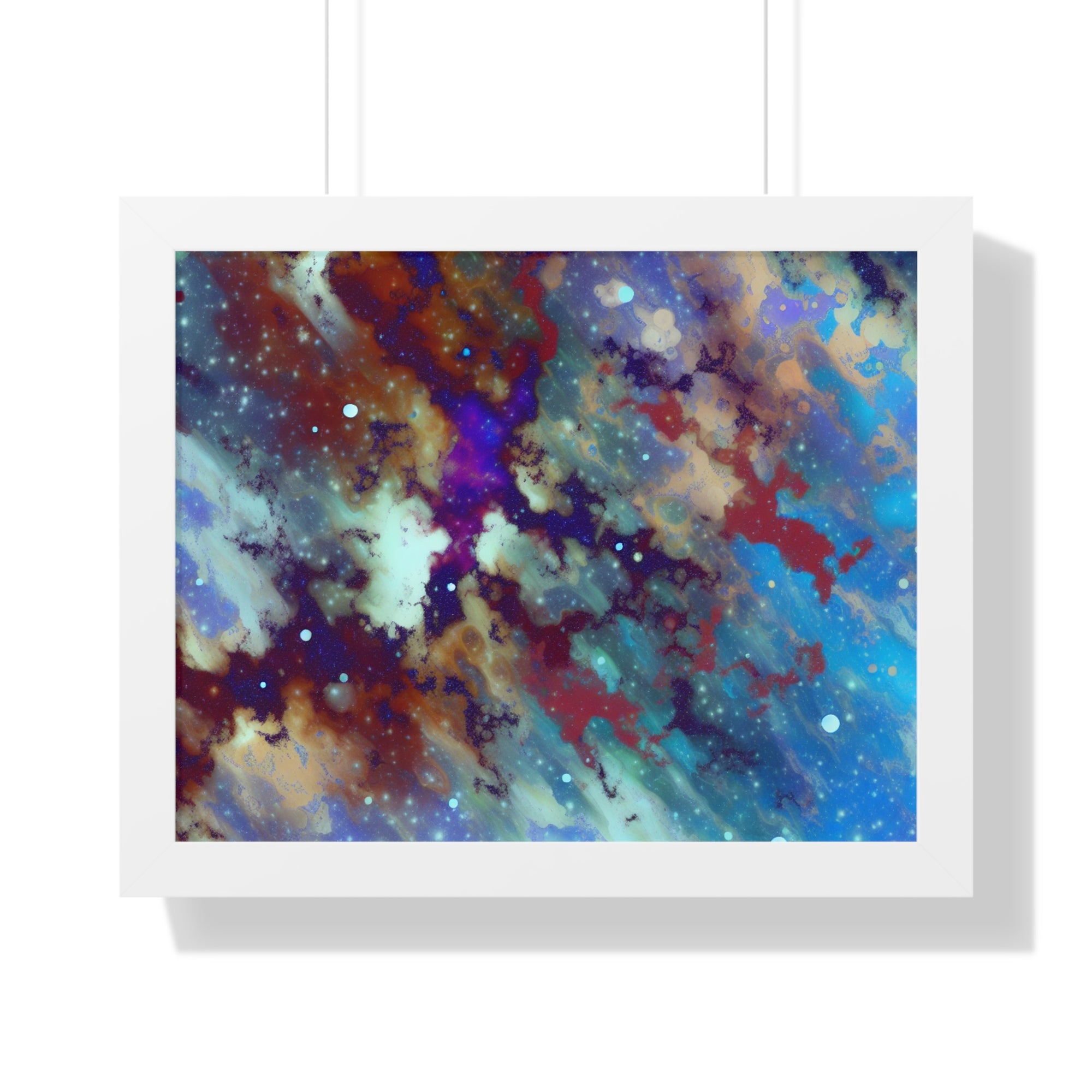 Stellar Whispers and Cosmic Dreams | Framed Print