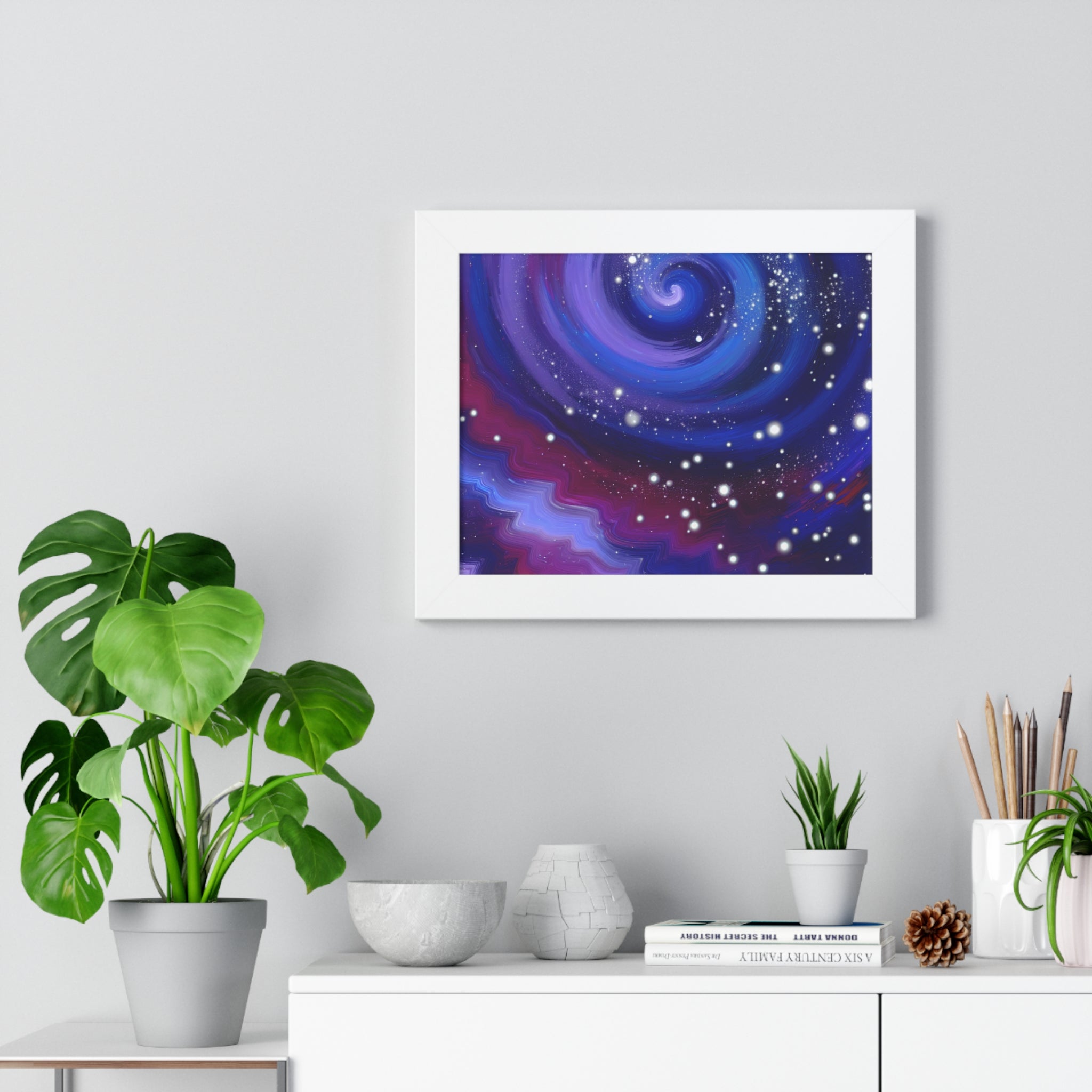 Celestial Whirlwind Dreams | Framed Print