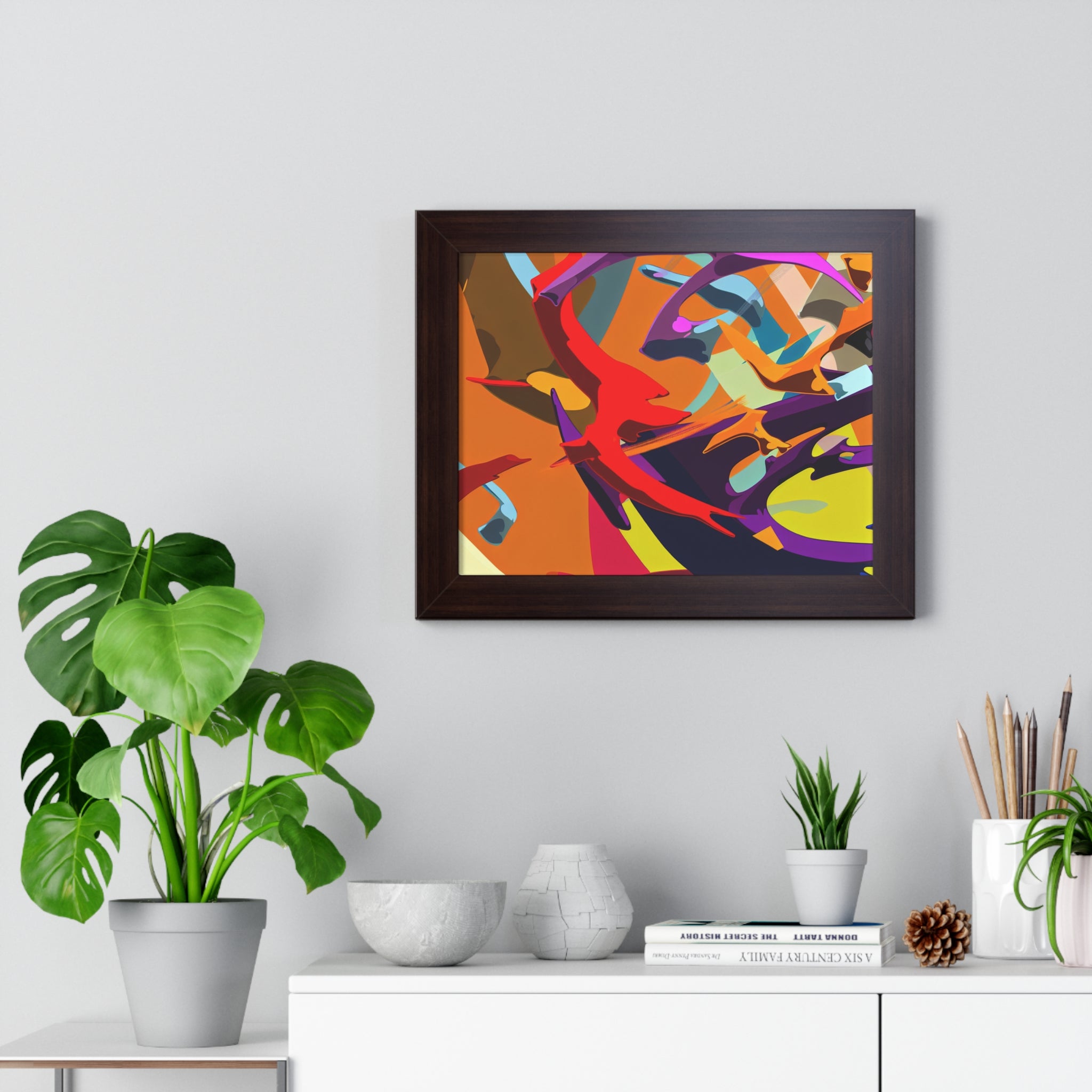 Elysium Dreams and Colors | Framed Print