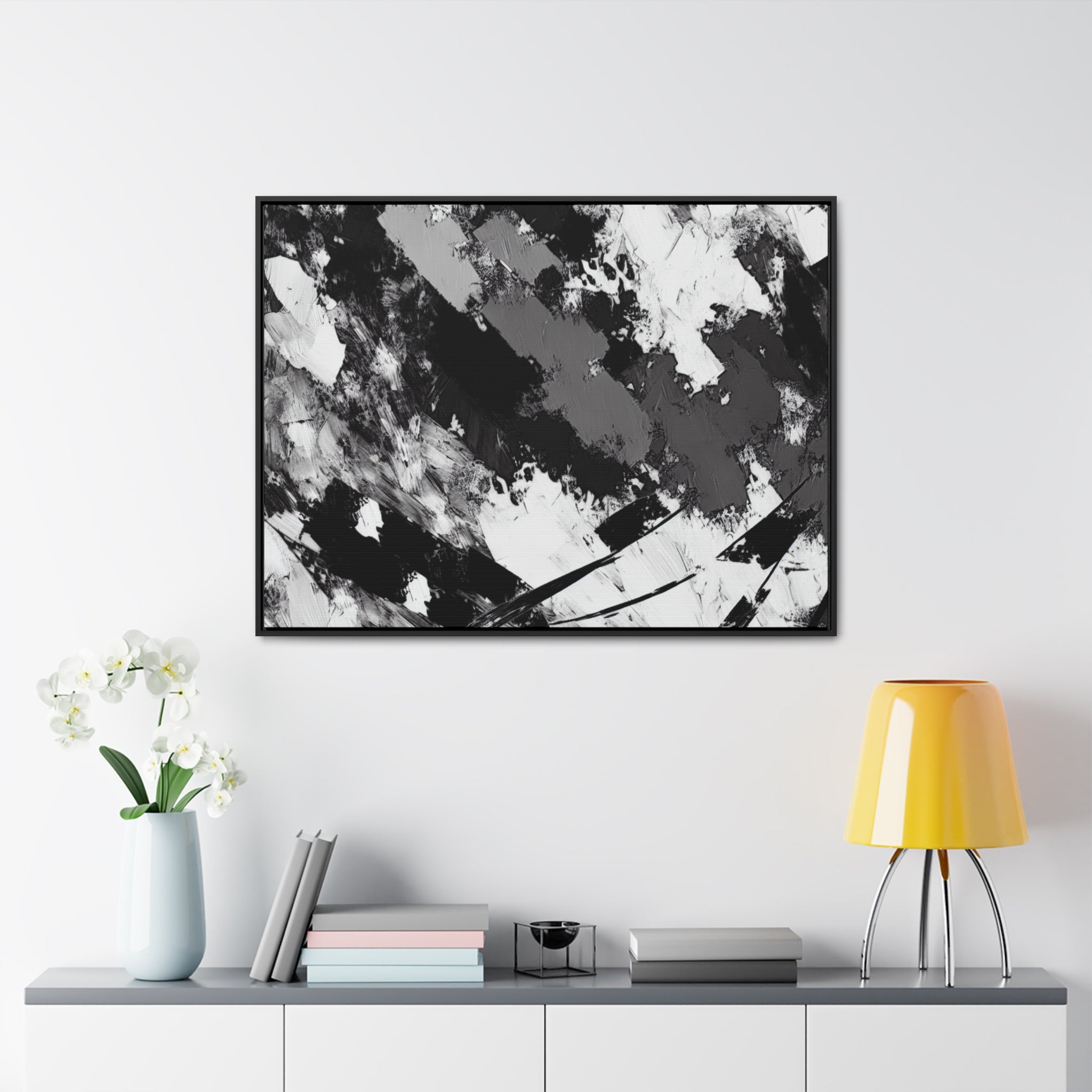 Eclipse of Emotion | Framed Canvas