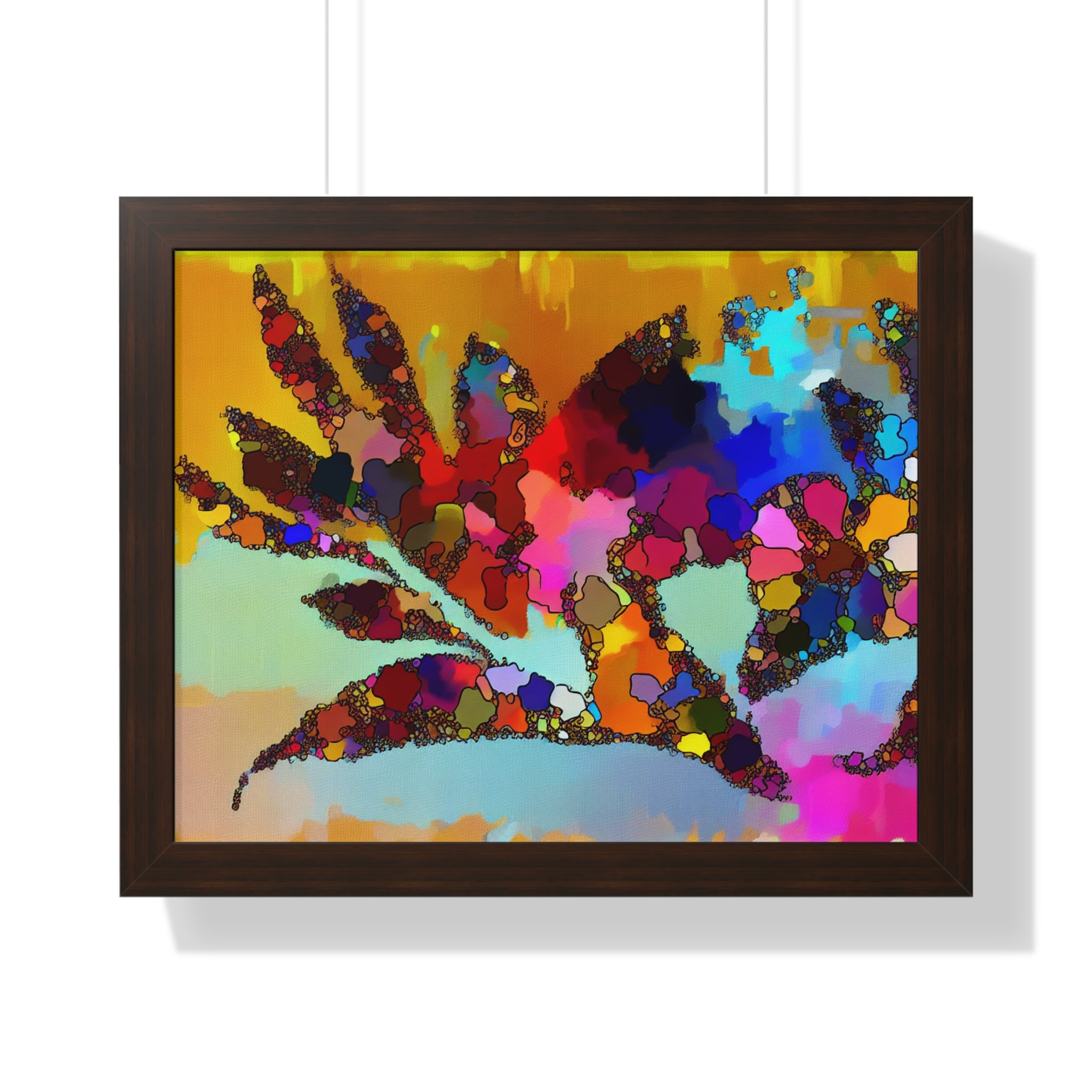 Botanical Rhythm and Flow | Framed Print