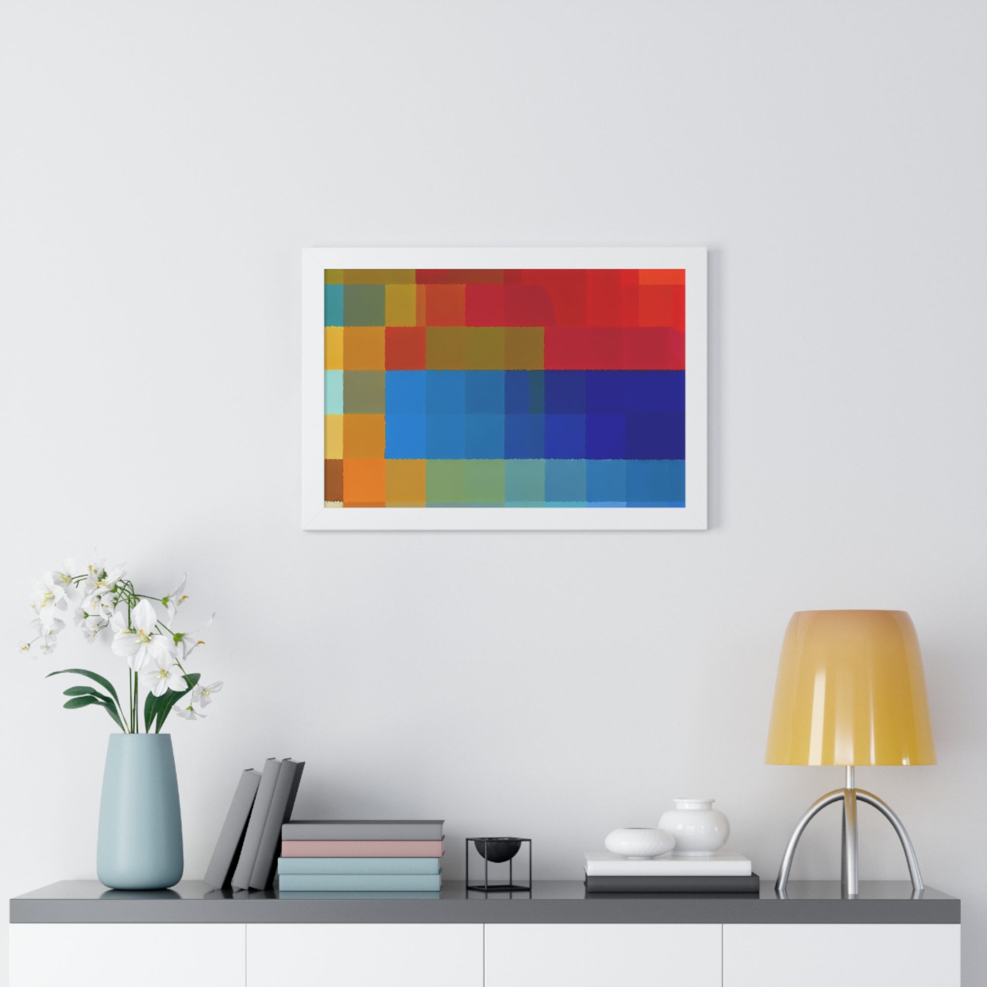 Rhythm of Color | Framed Print