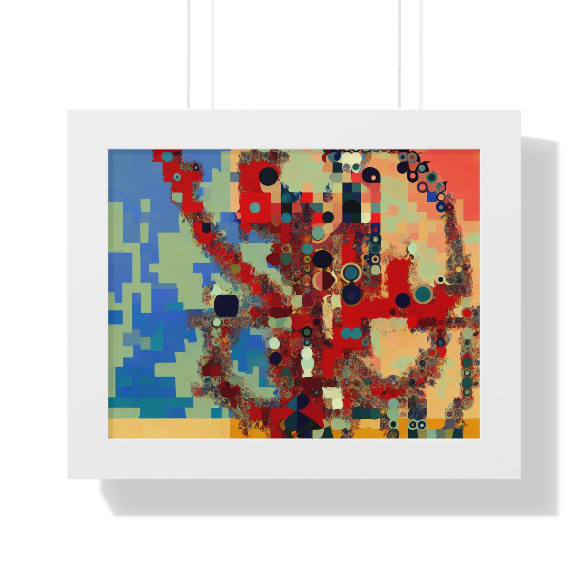 Whirls of Freedom | Framed Print