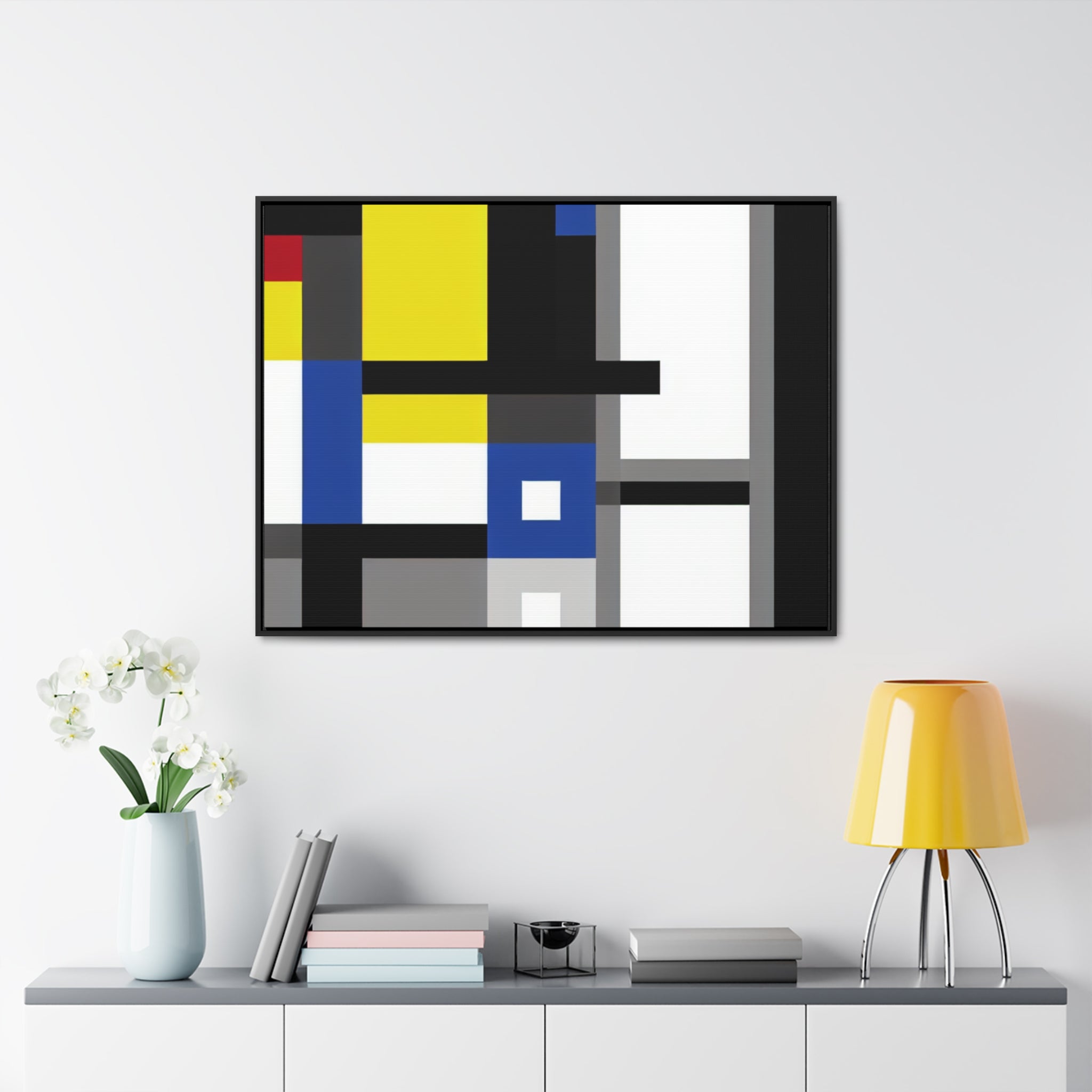 Chromatic Harmony and Order | Framed Canvas