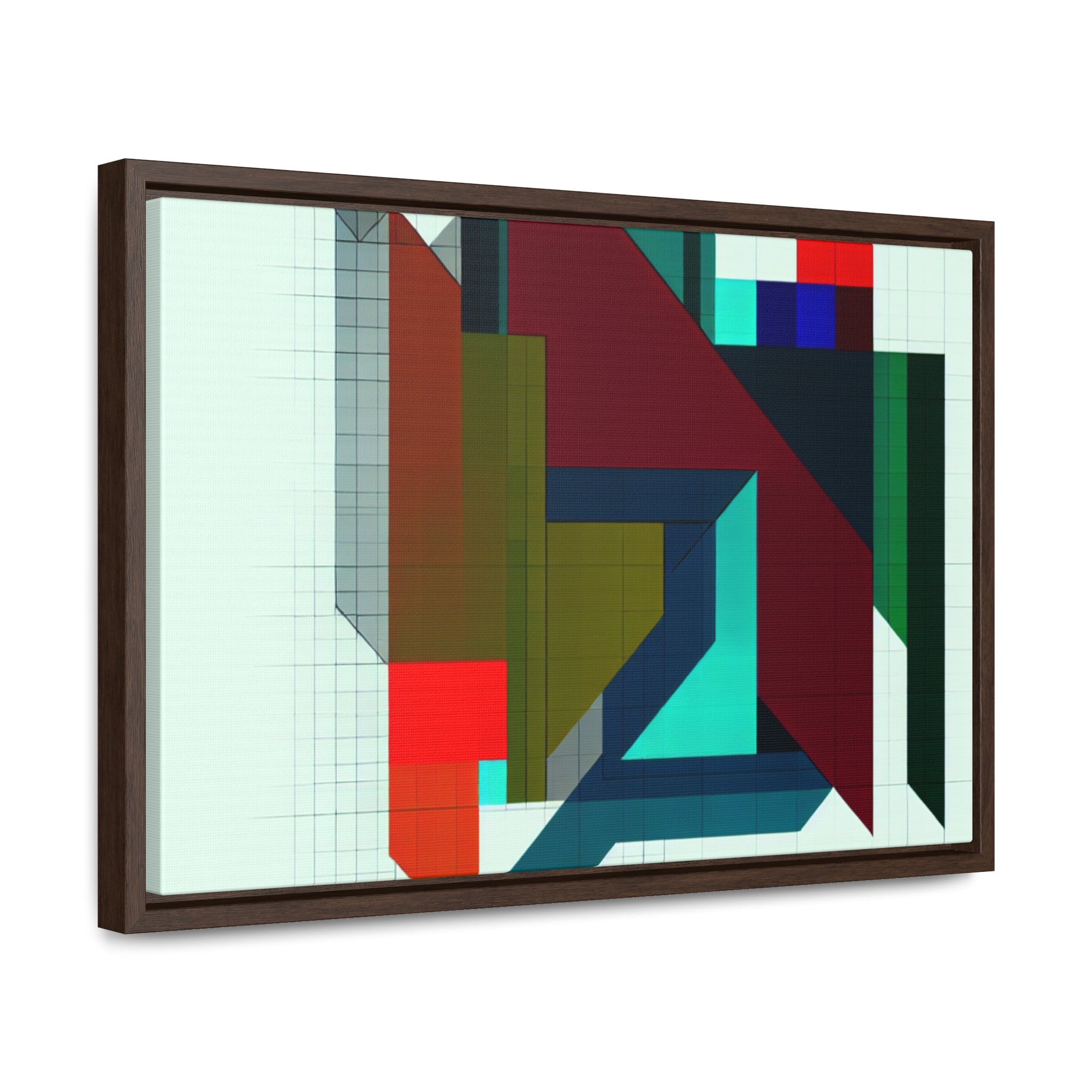 Fractured Harmony and Motion | Framed Canvas