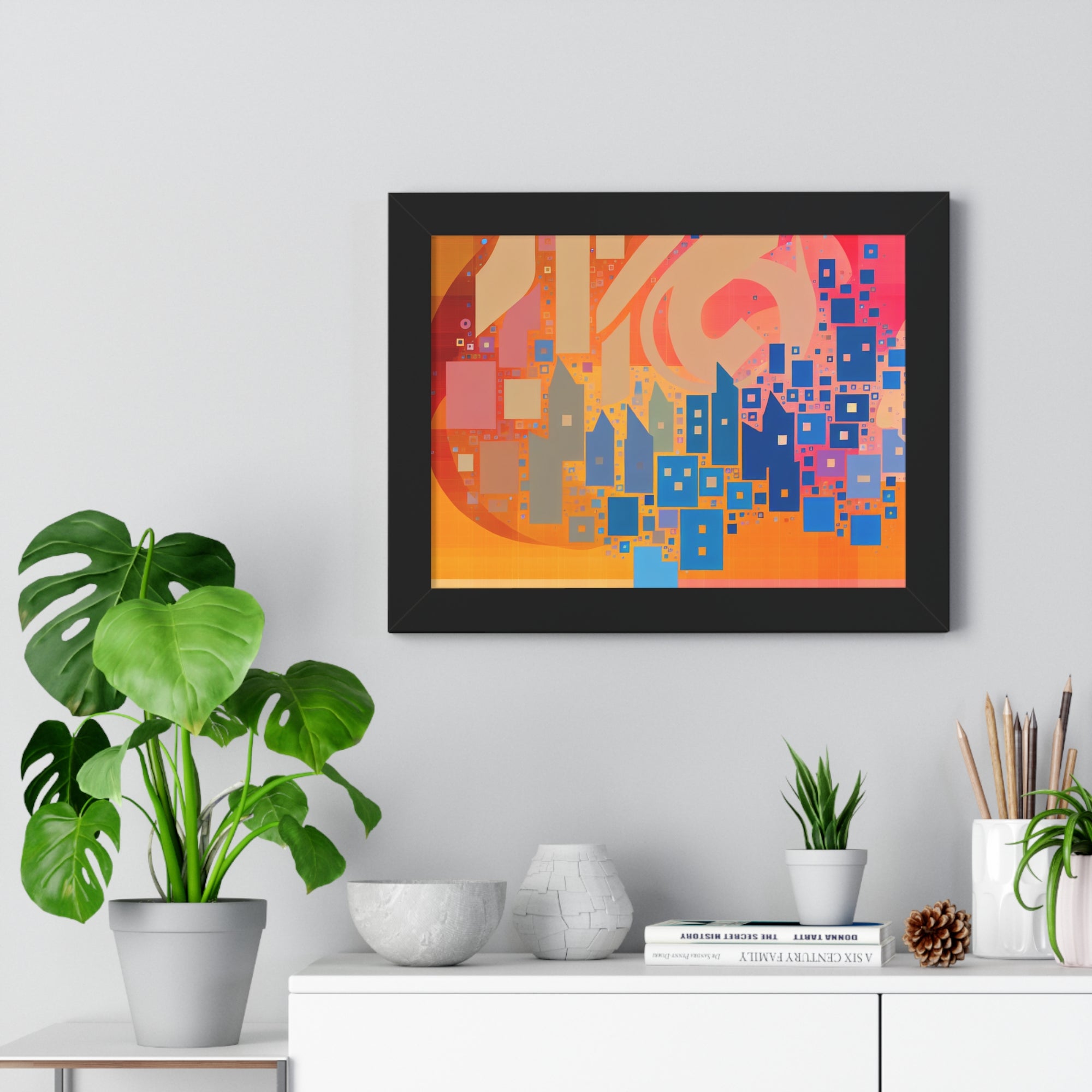 Metropolis in Motion | Framed Print