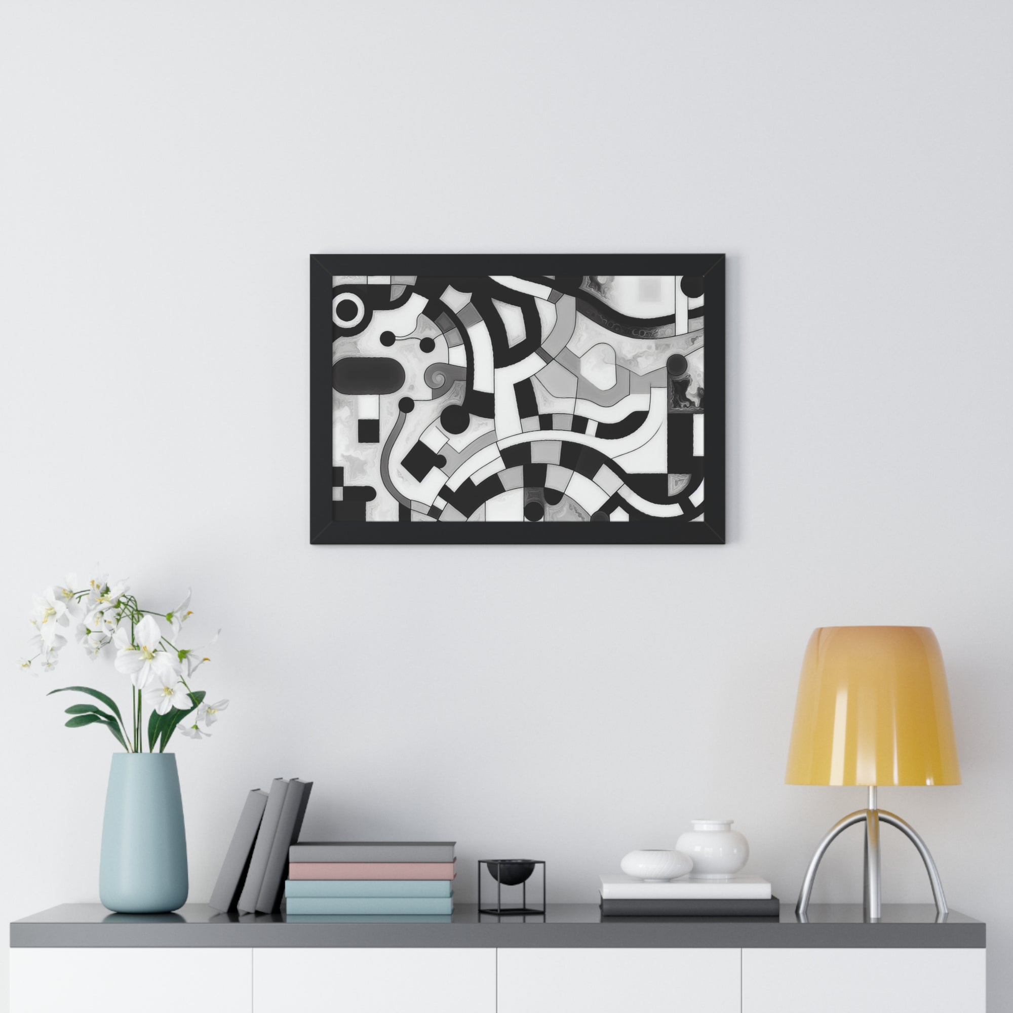 Rhythm of Shadows | Framed Print