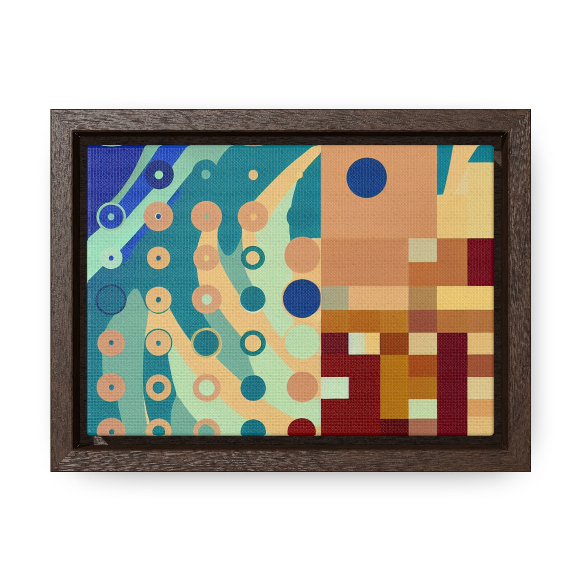 Whirlwind of Colors | Framed Canvas