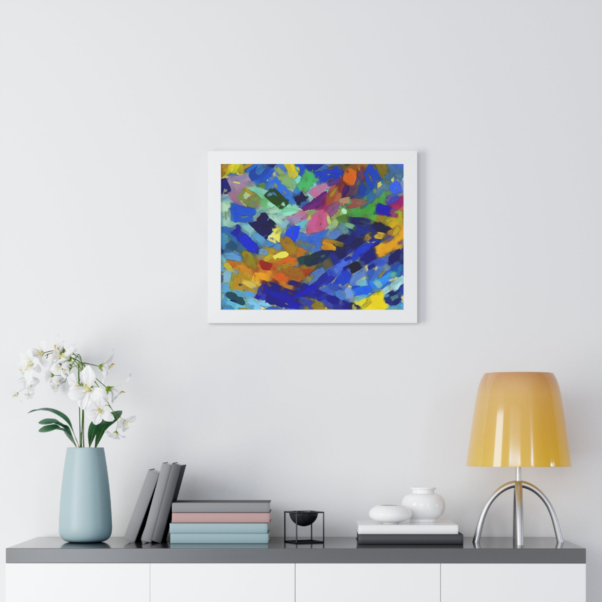 Elysian Whirl and Drift | Framed Print