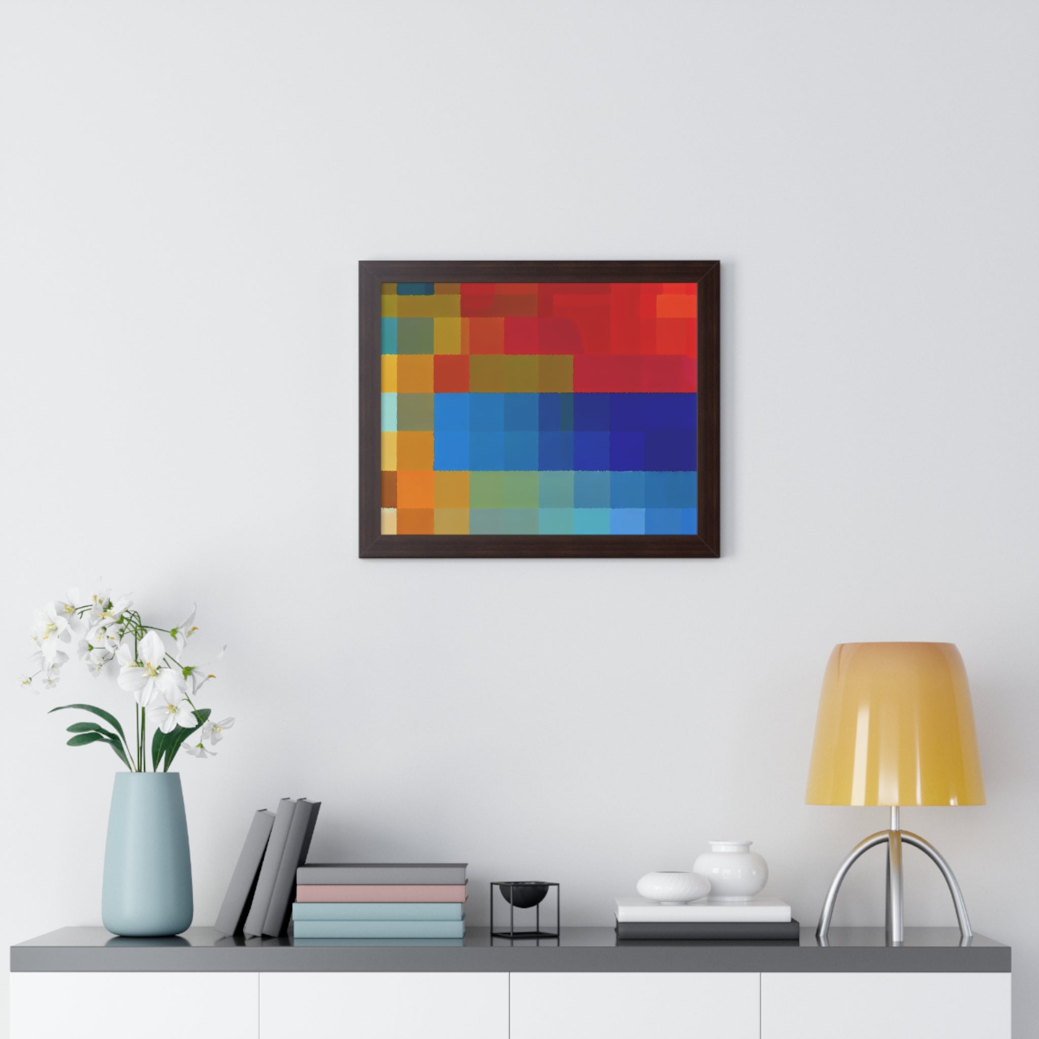 Rhythm of Color | Framed Print