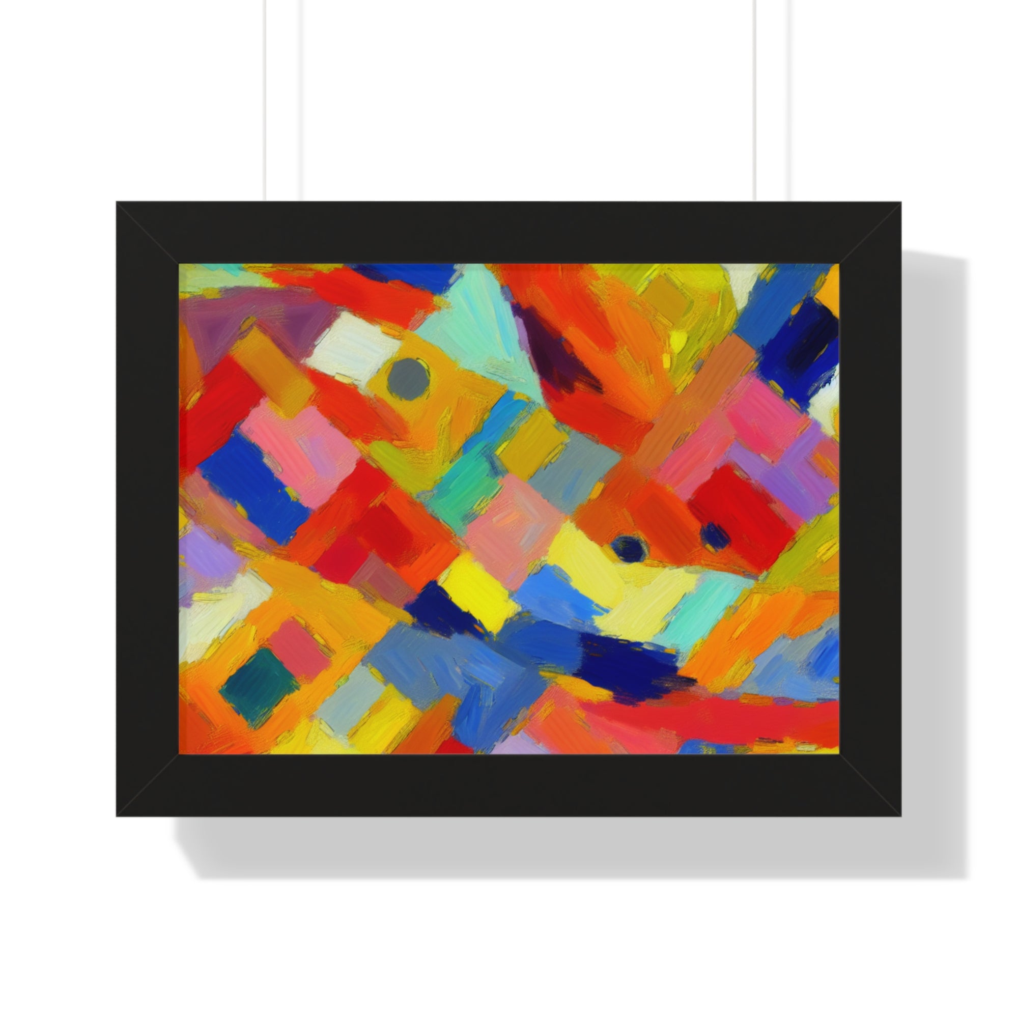 Dynamic Harmony in Color | Framed Print