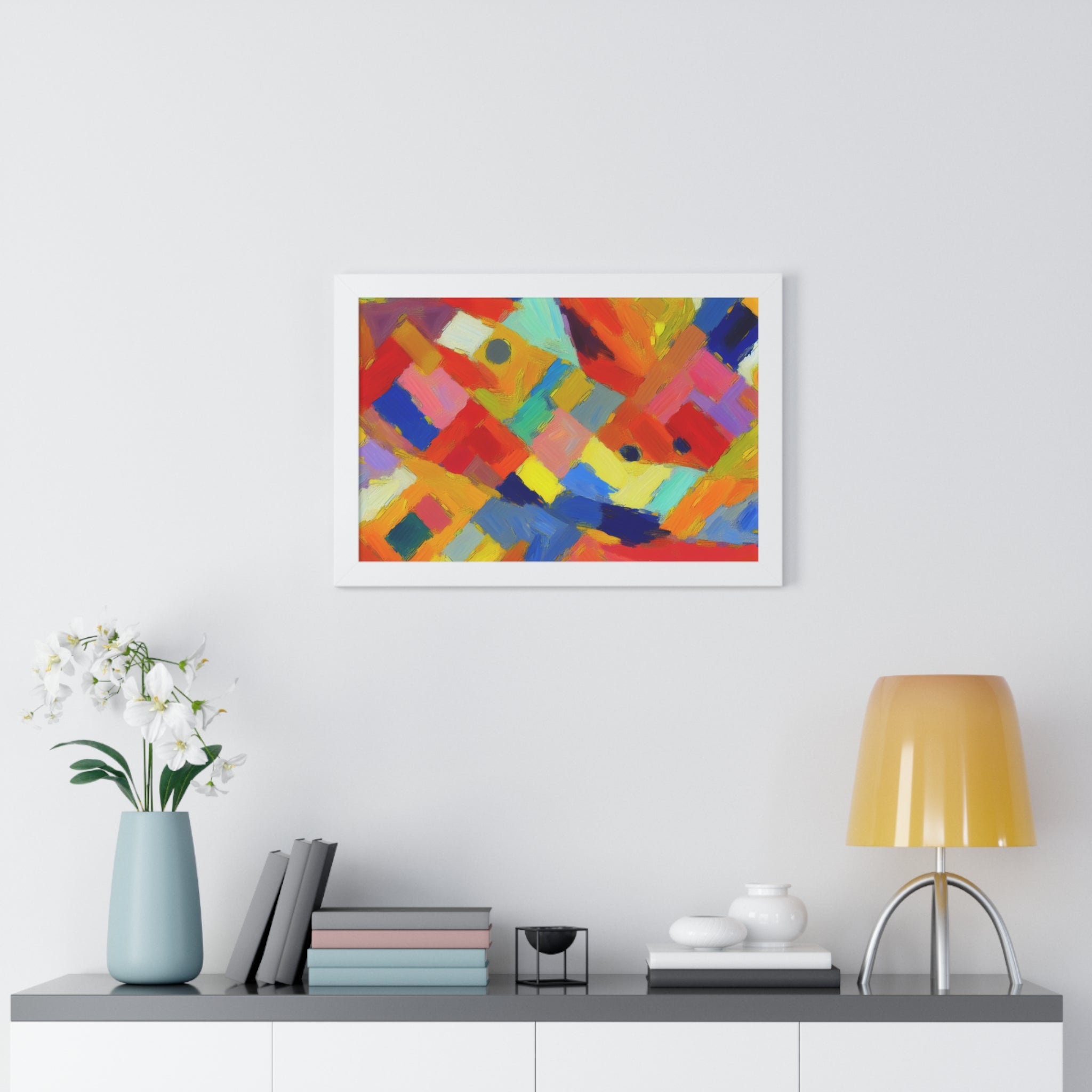 Dynamic Harmony in Color | Framed Print