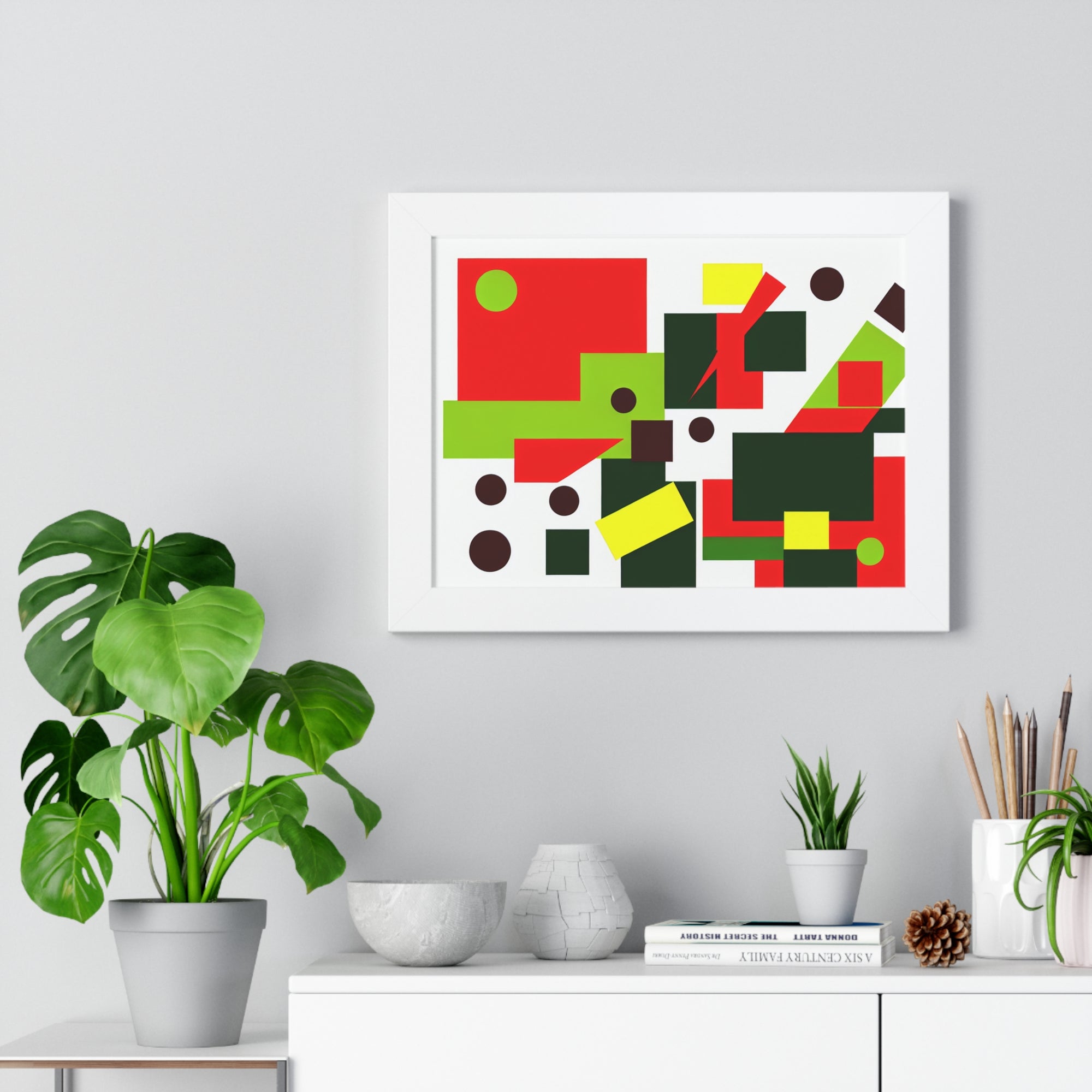 Chromatic Chaos and Order | Framed Print