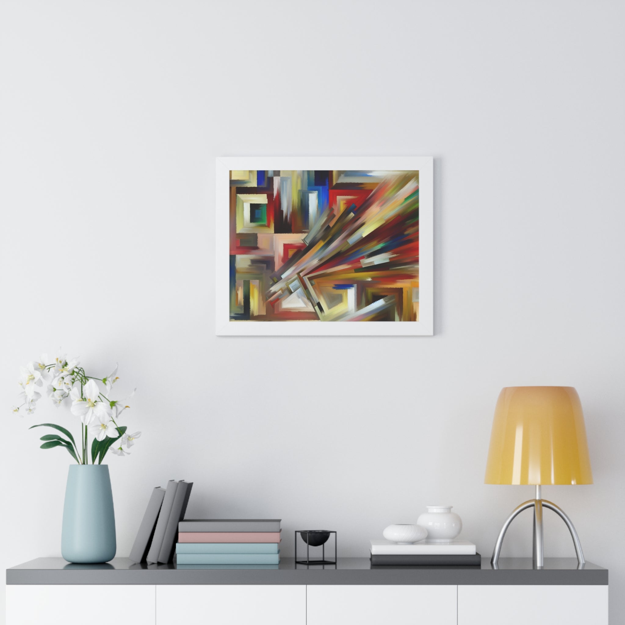 Urban Velocity and Chaos | Framed Print