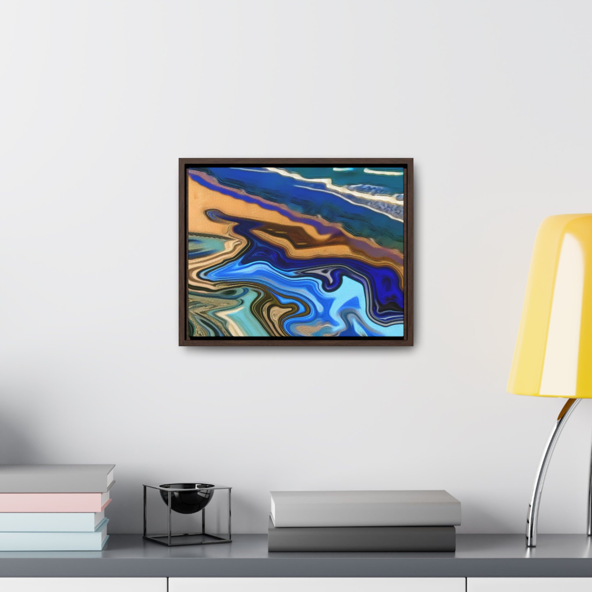 Tidal Whisperings | Framed Canvas