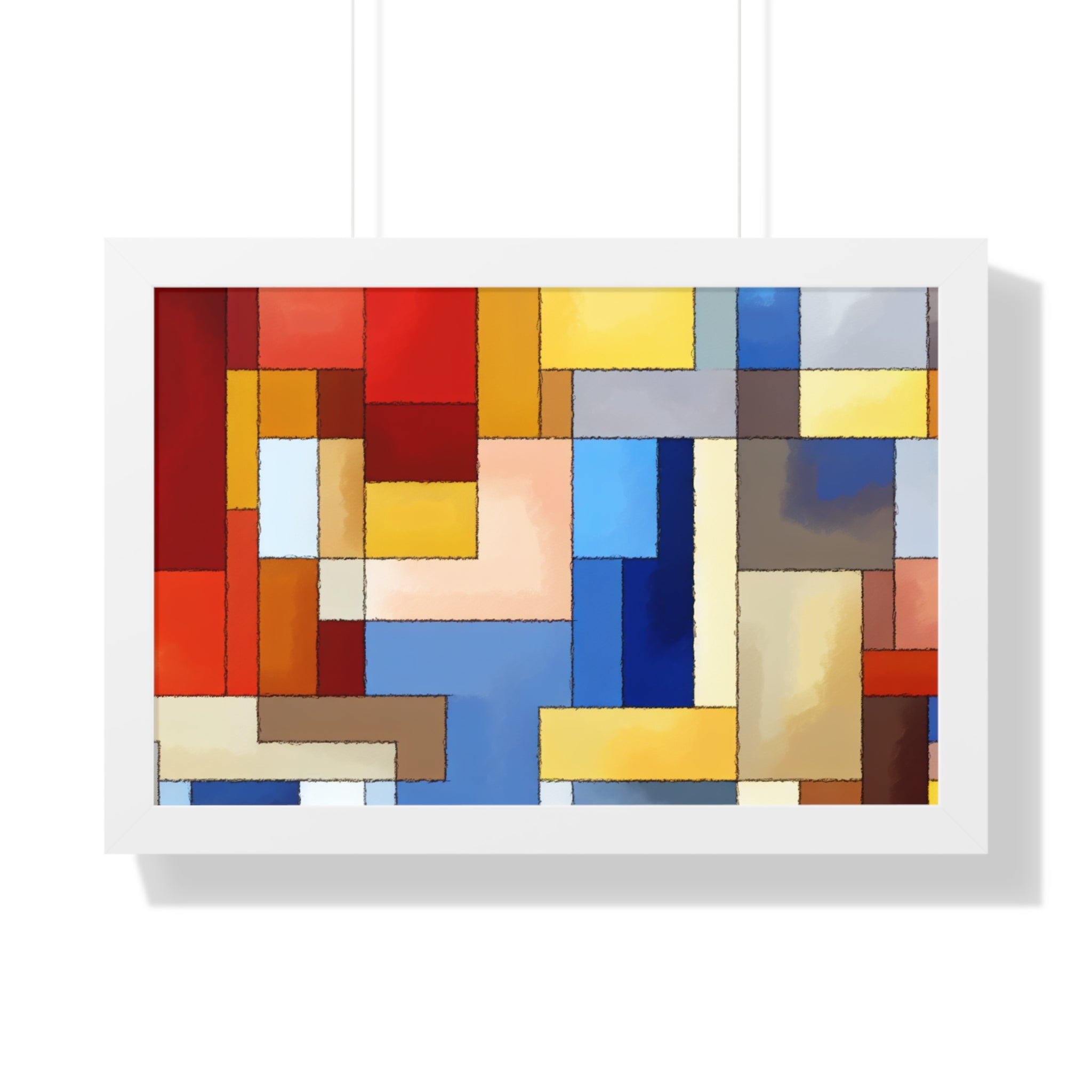 Fragmented Resonance | Framed Print