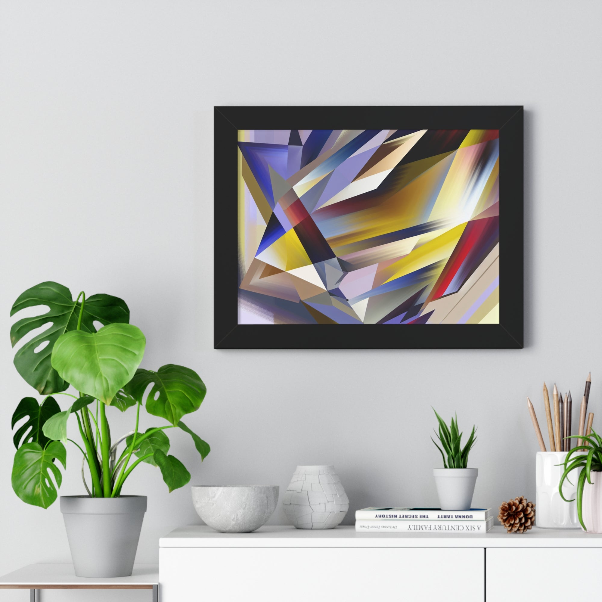 Velocity and Color Harmony | Framed Print