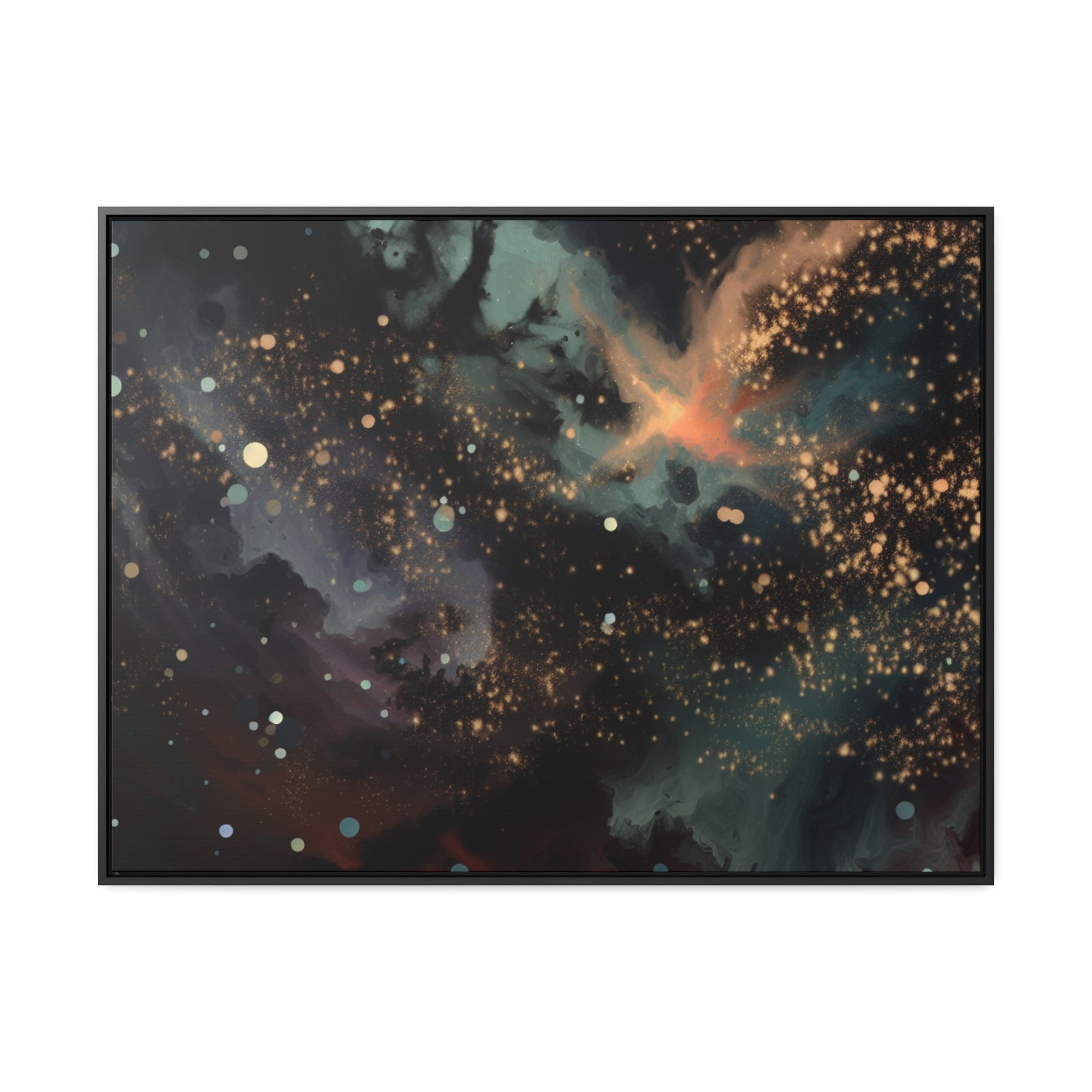 Ethereal Whispers of Infinity | Framed Canvas