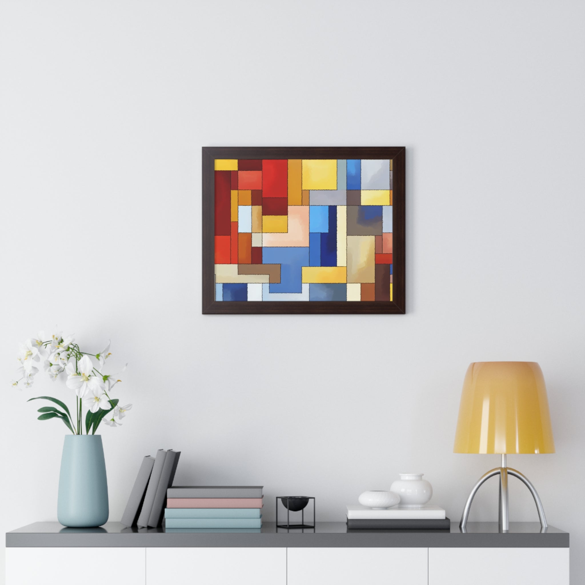 Fragmented Resonance | Framed Print