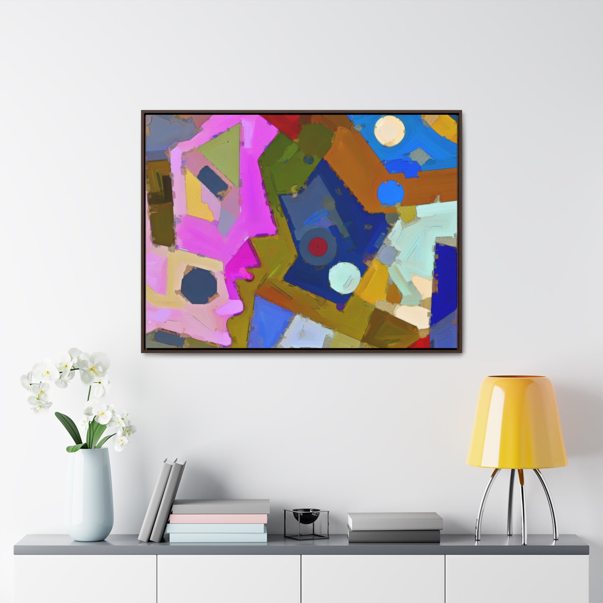 Kaleidoscope of Freedom | Framed Canvas