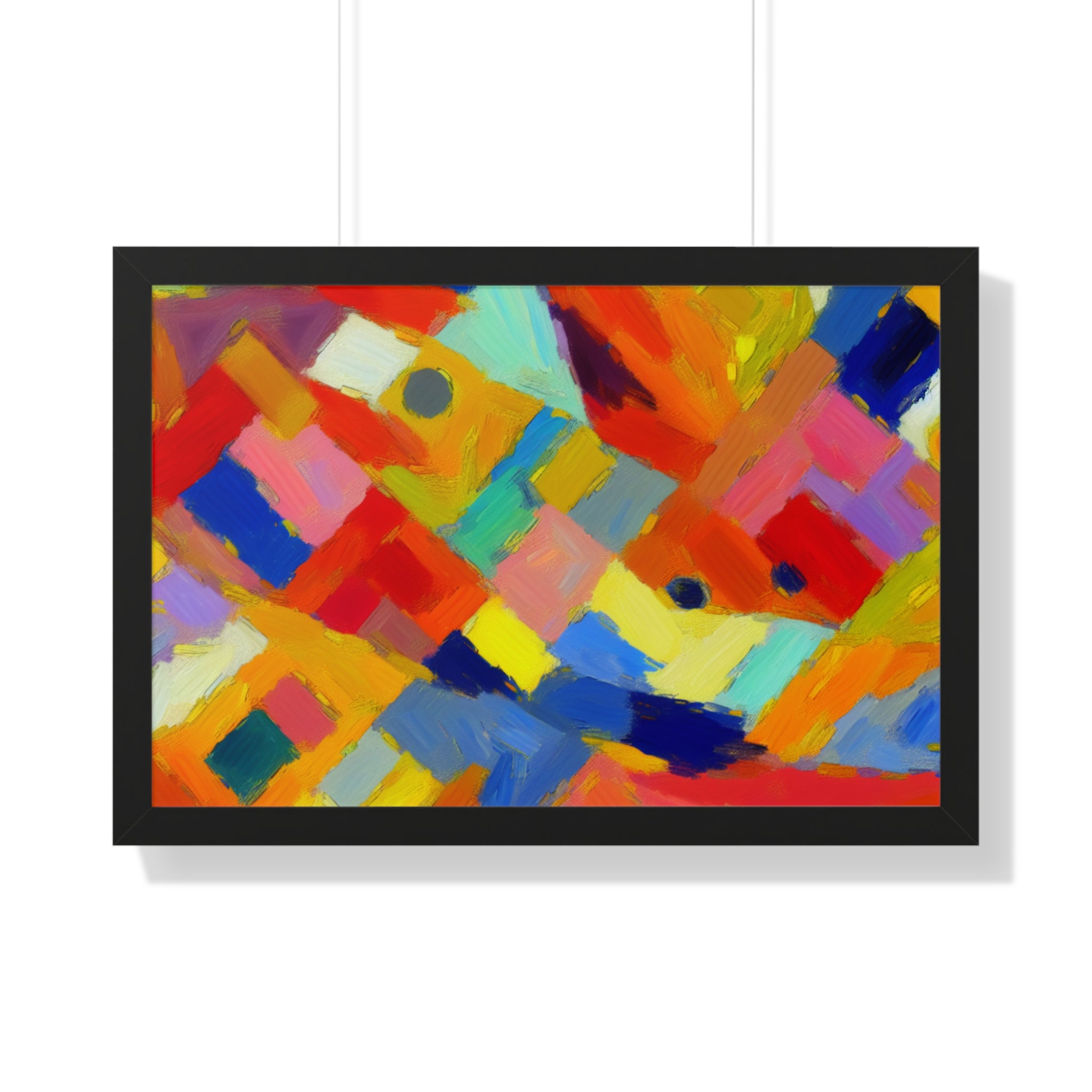 Dynamic Harmony in Color | Framed Print