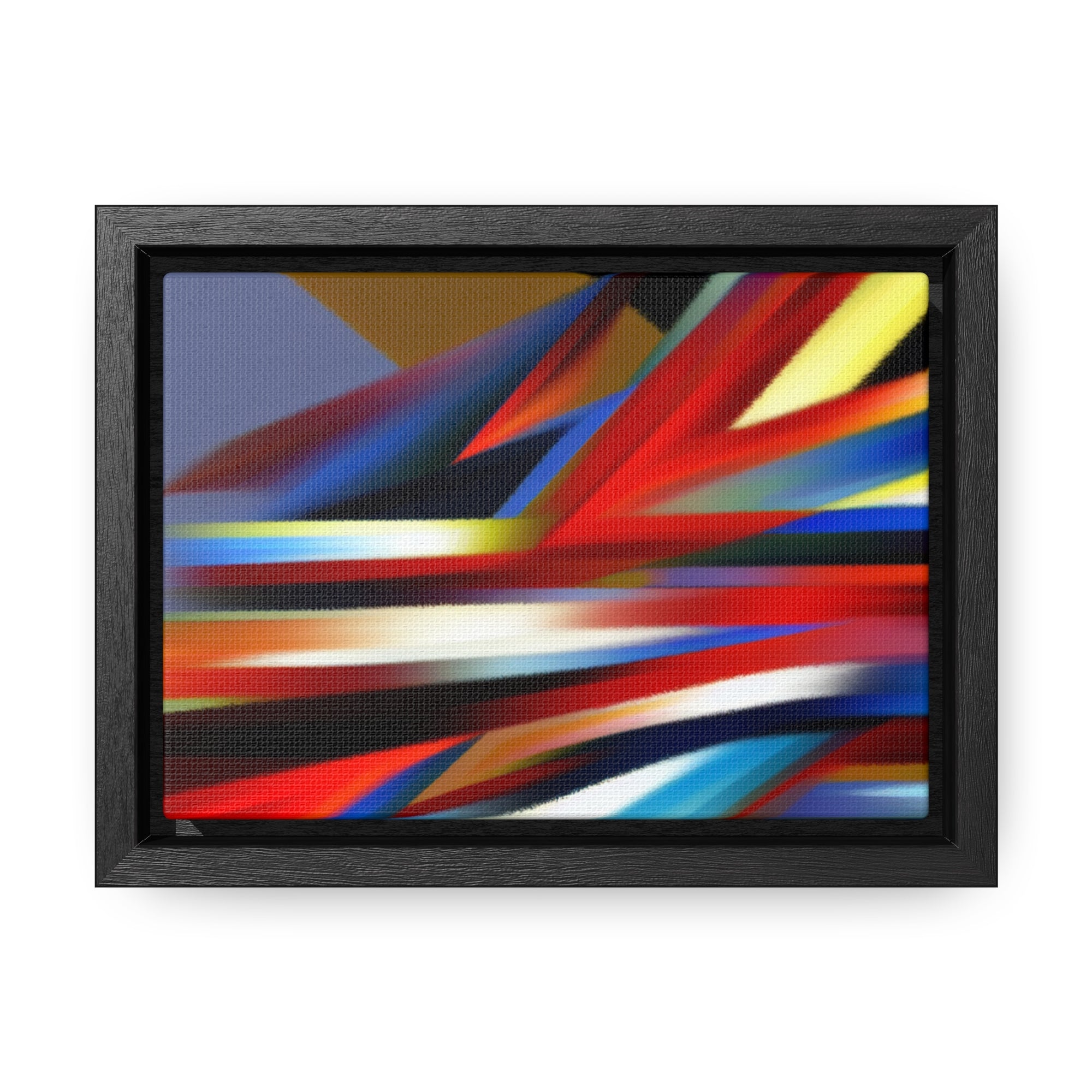 Chaotic Harmony Expressed | Framed Canvas