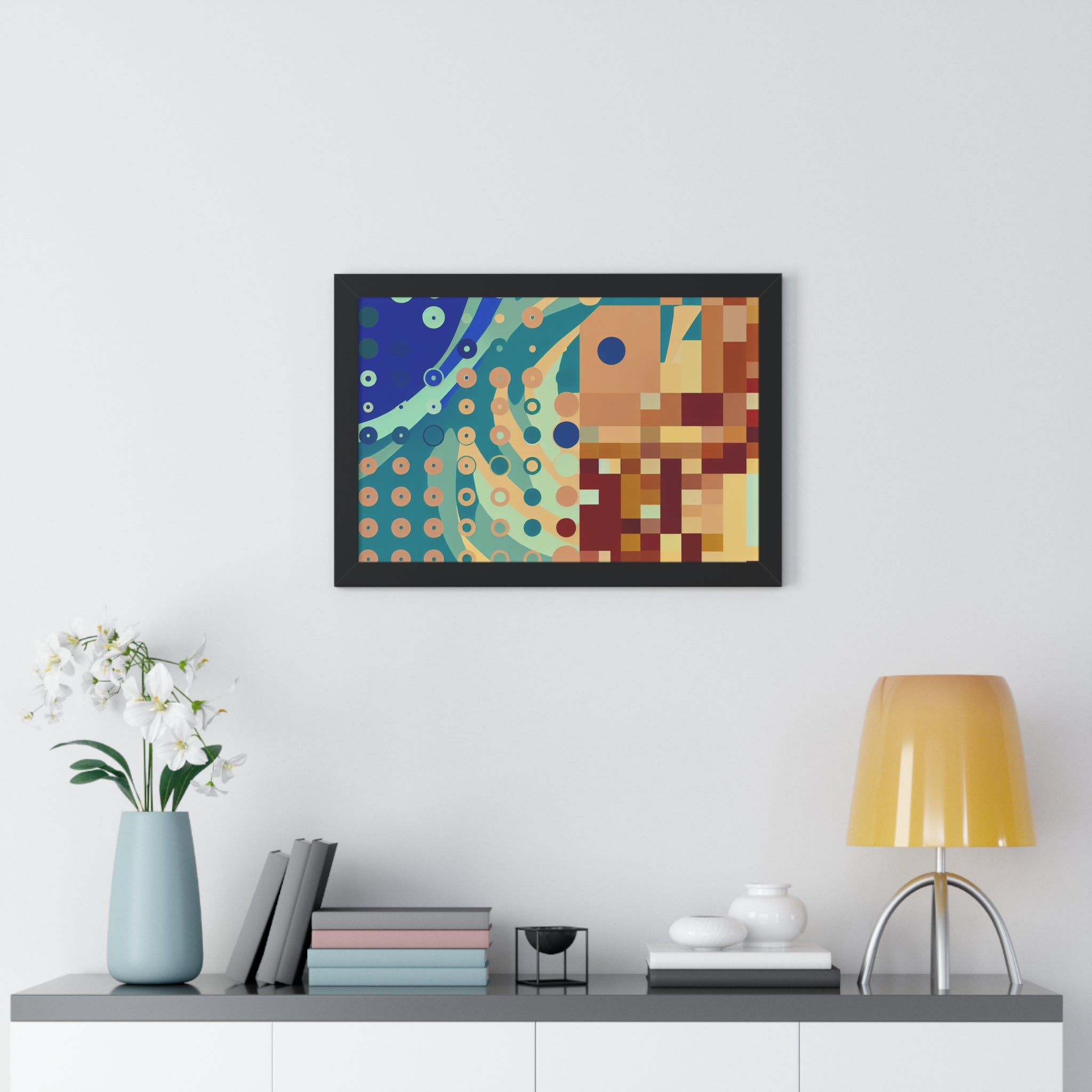 Whirlwind of Colors | Framed Print