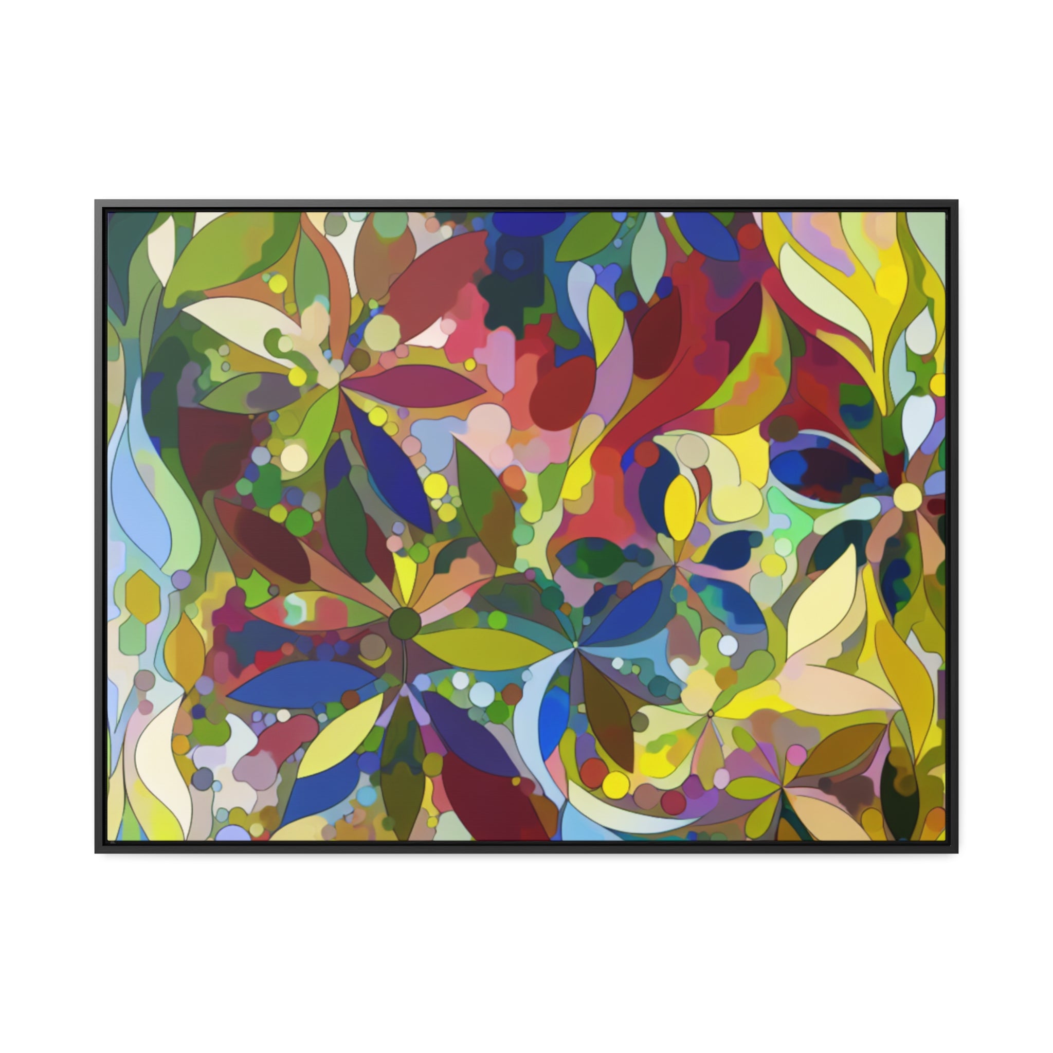 Botanical Whispers and Dreams | Framed Canvas